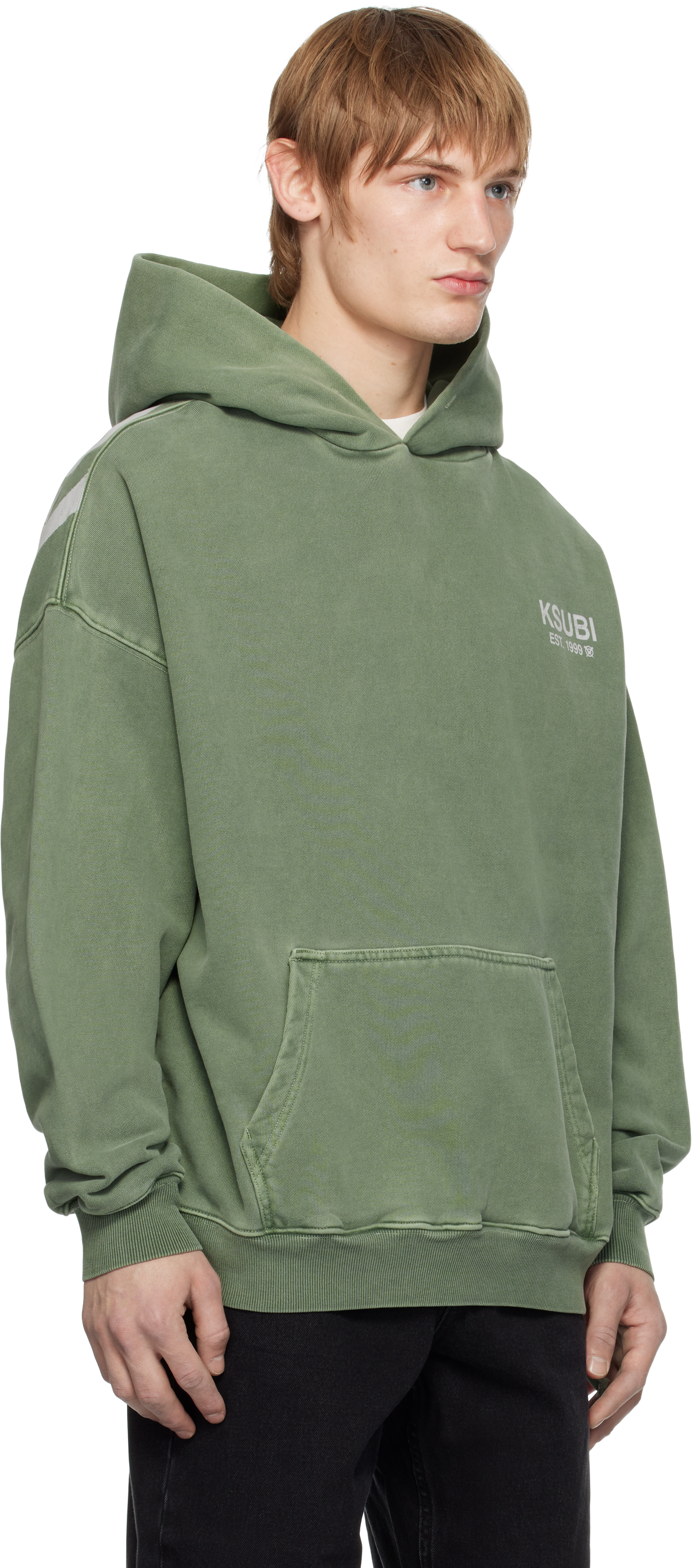KSUBI GREEN STATE EKCESS HOODIE 