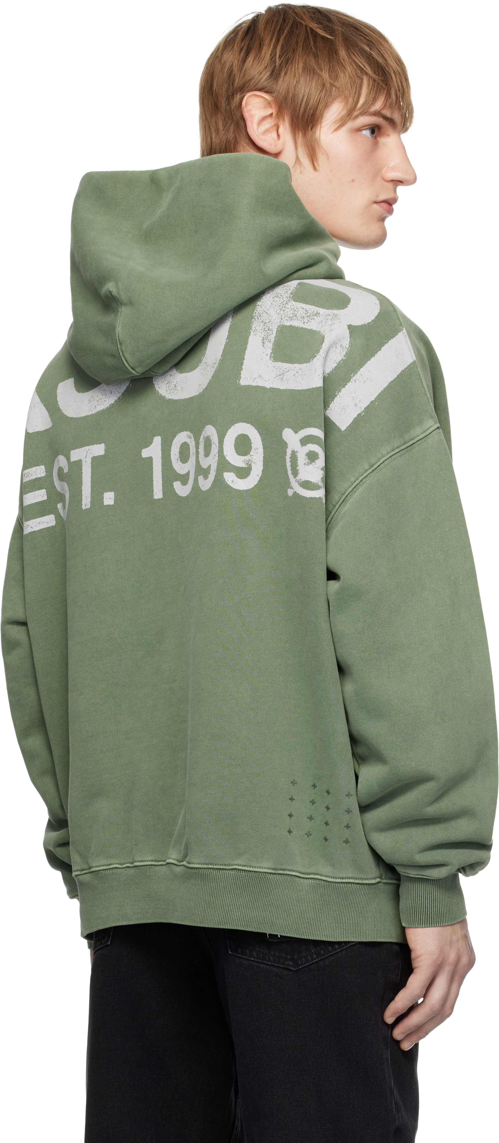 KSUBI GREEN STATE EKCESS HOODIE 
