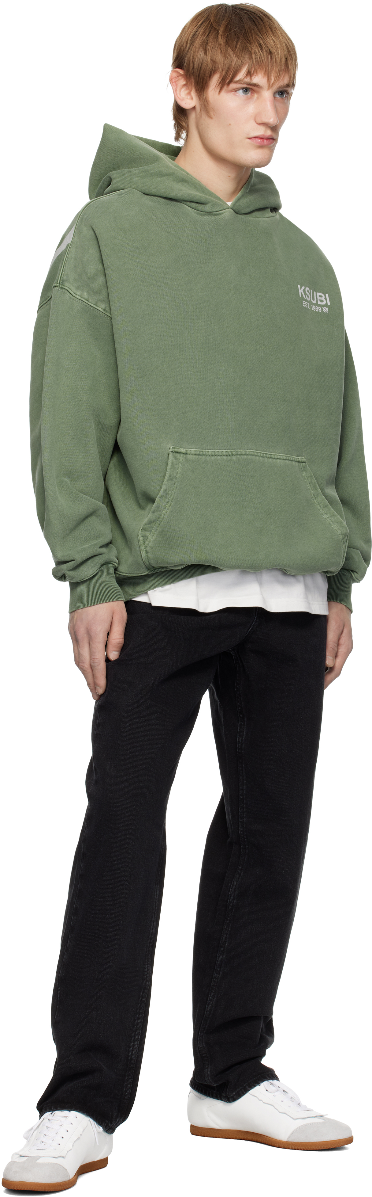 KSUBI GREEN STATE EKCESS HOODIE 