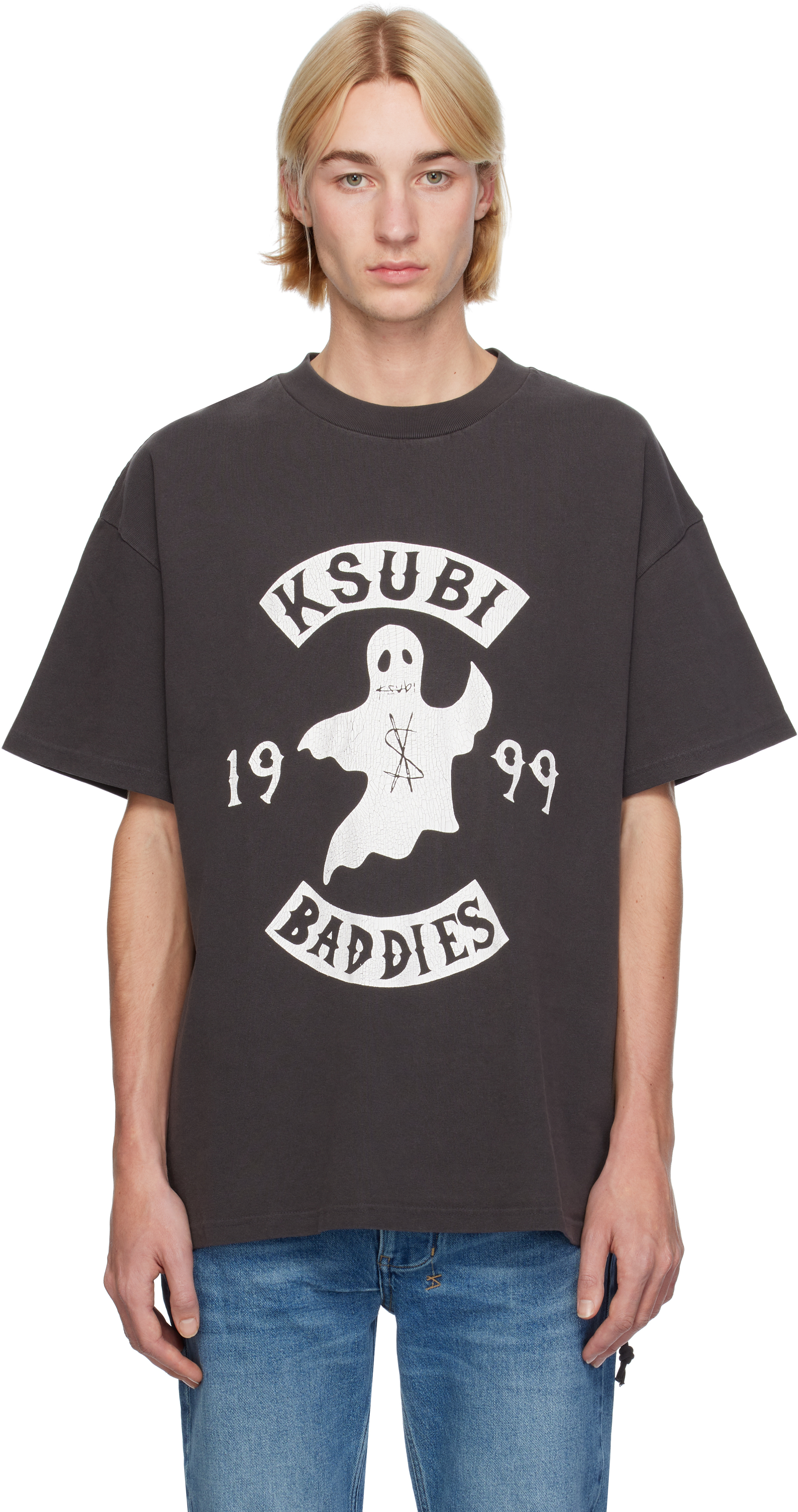 Black Faded Baddies Ekcess T-shirt