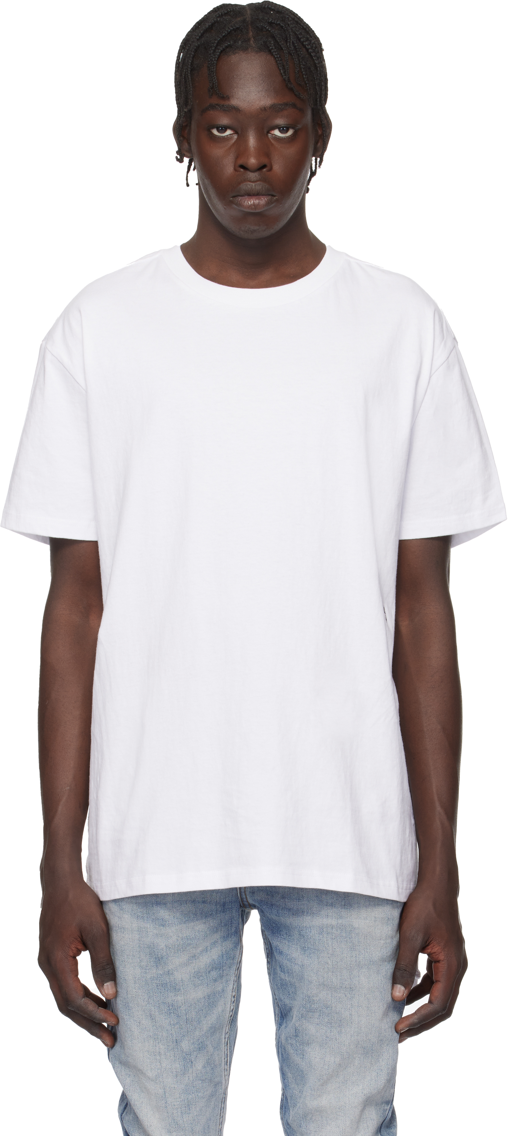 Ksubi: ホワイト 4 X 4 Biggie Tシャツ | SSENSE 日本