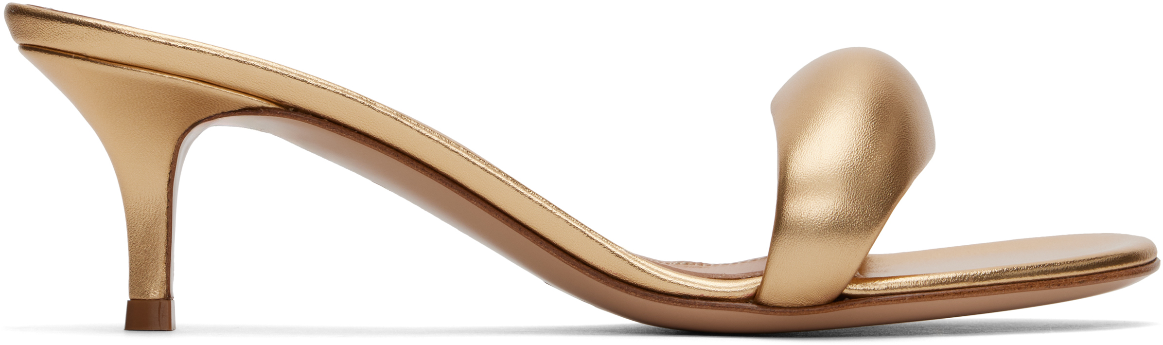 【送料&関税込】Gianvito Rossi Mule Bijoux Gianvito Rossi Bijoux 85MM Leather Mules | Saks Fifth Avenue