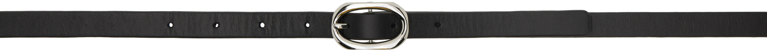 ANINE BINGのブラック Signature Link ナローベルトがセール中