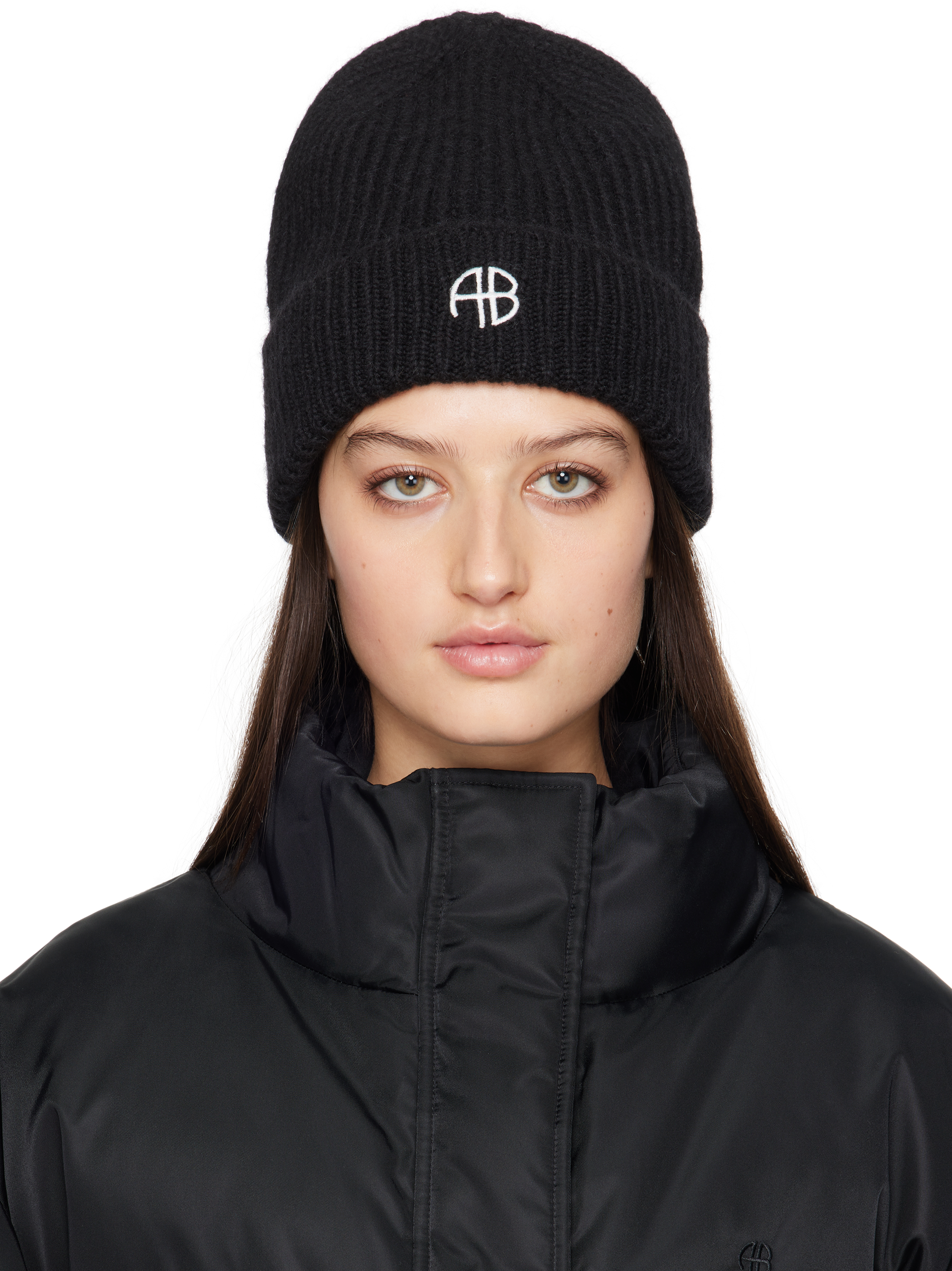 【関税込み】Elia Beanie - ANINE BING - Wool - Black ANINE BING Elia Beanie - Black