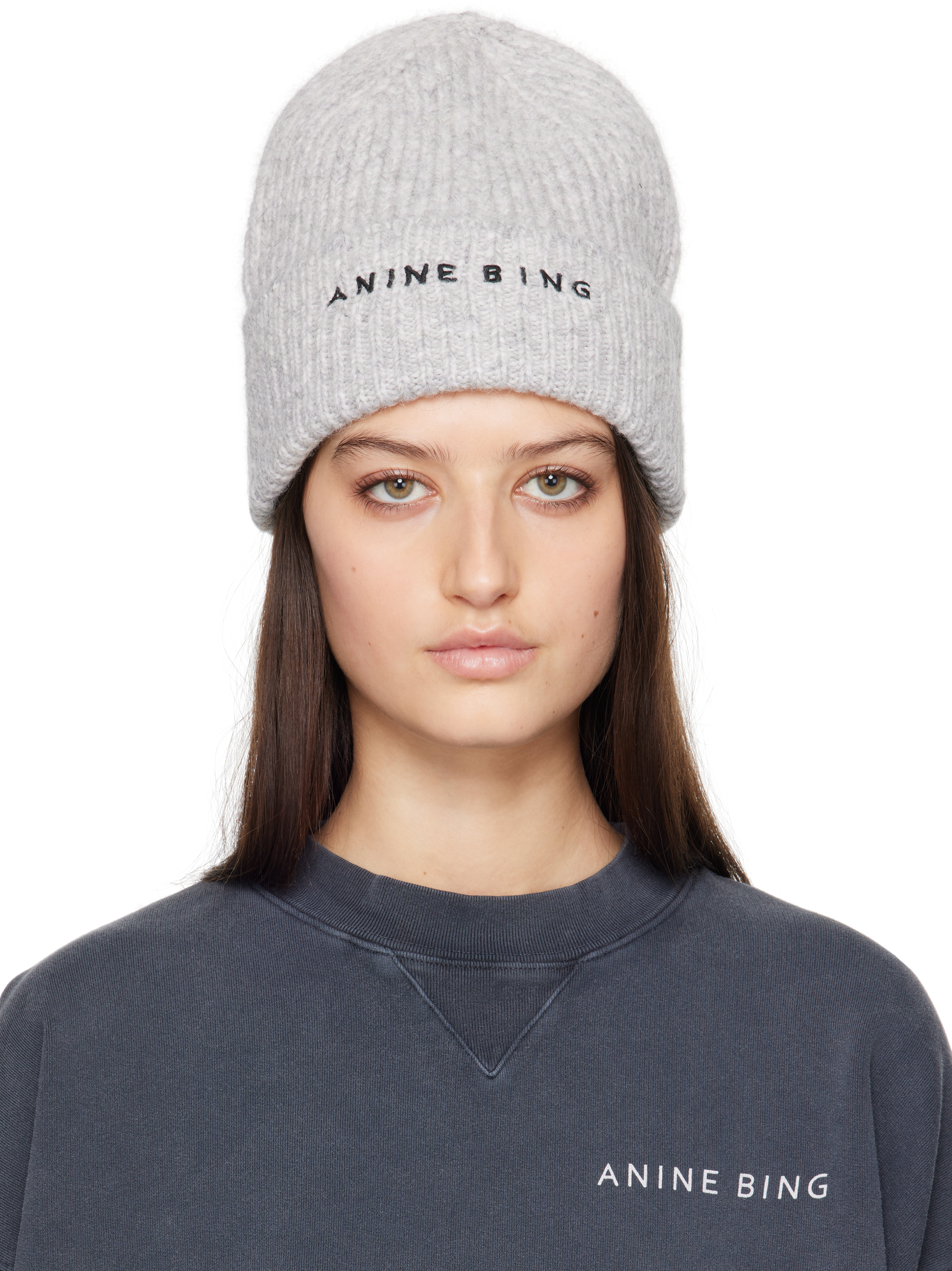 【関税込み】ANINE BING ベージュ Elia ビーニー ANINE BING Tan Elia Beanie ANINE BING