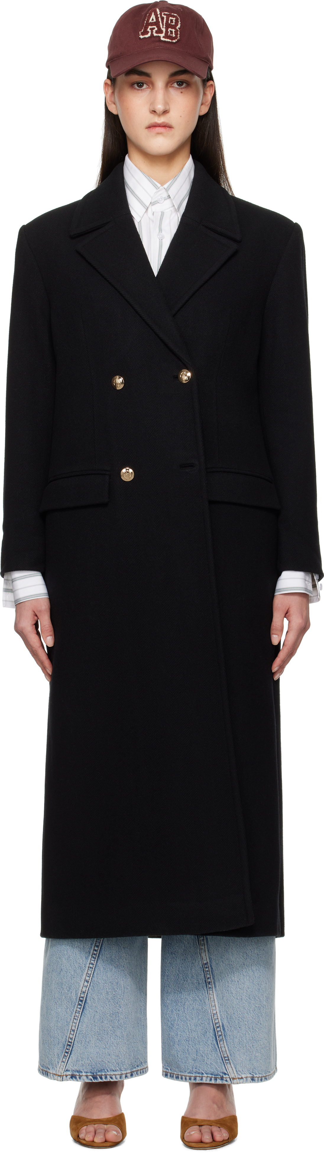 Black Raleigh Coat