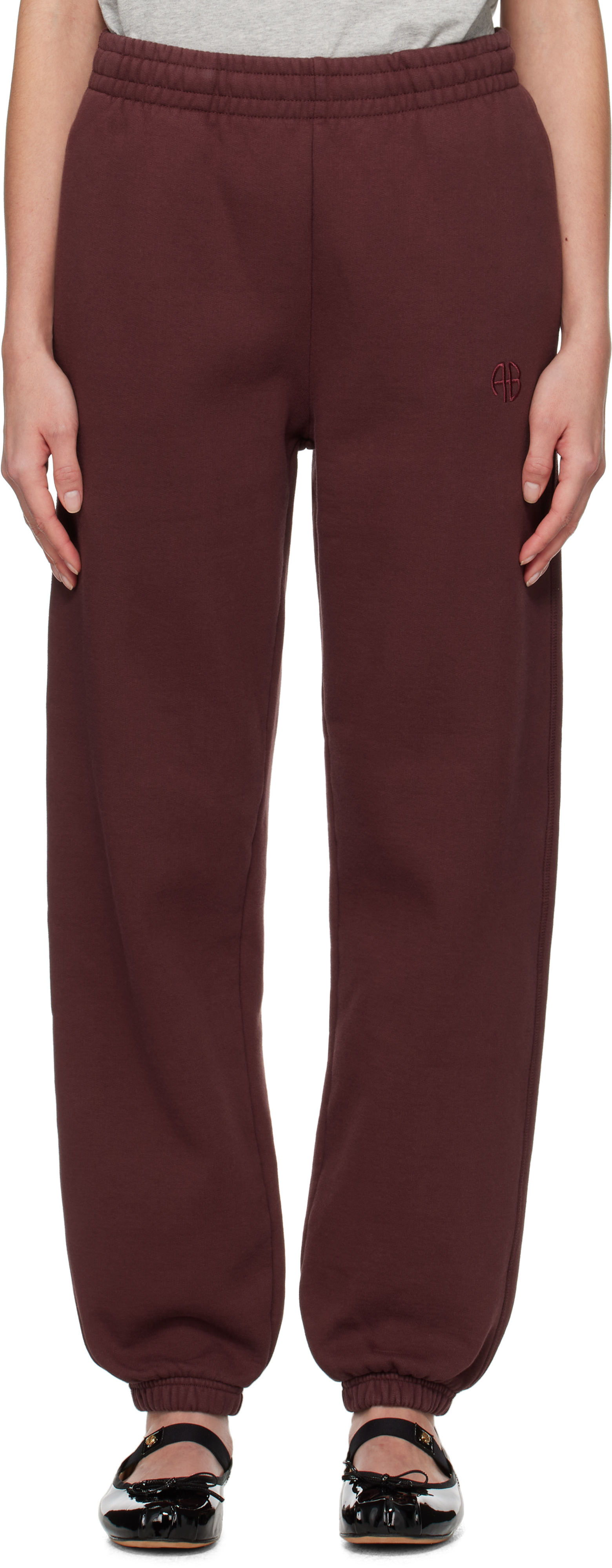 Burgundy Karter Sweatpants