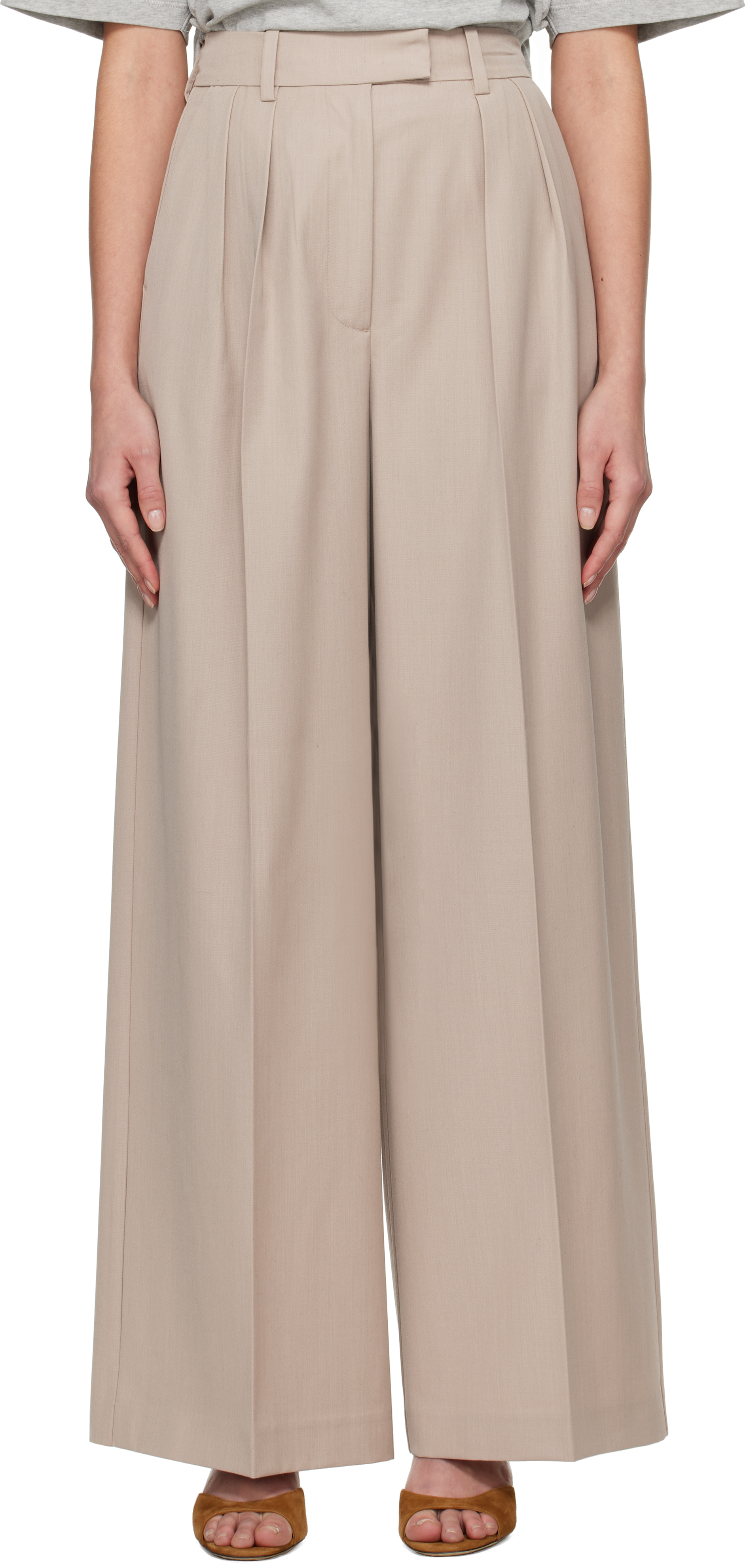 Taupe Lou Trousers