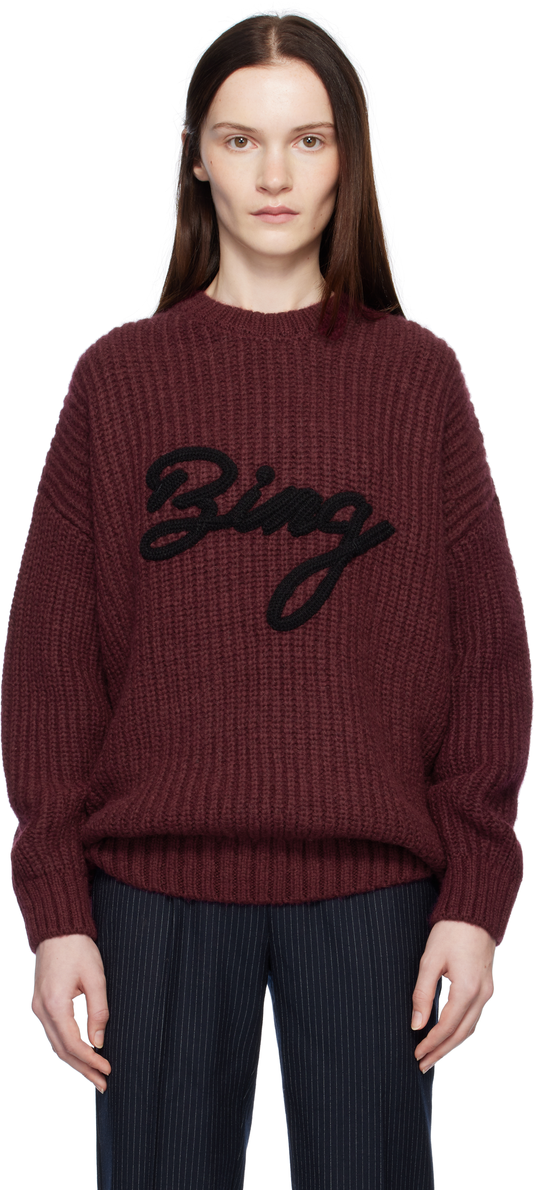 Red Sydney Signature Sweater