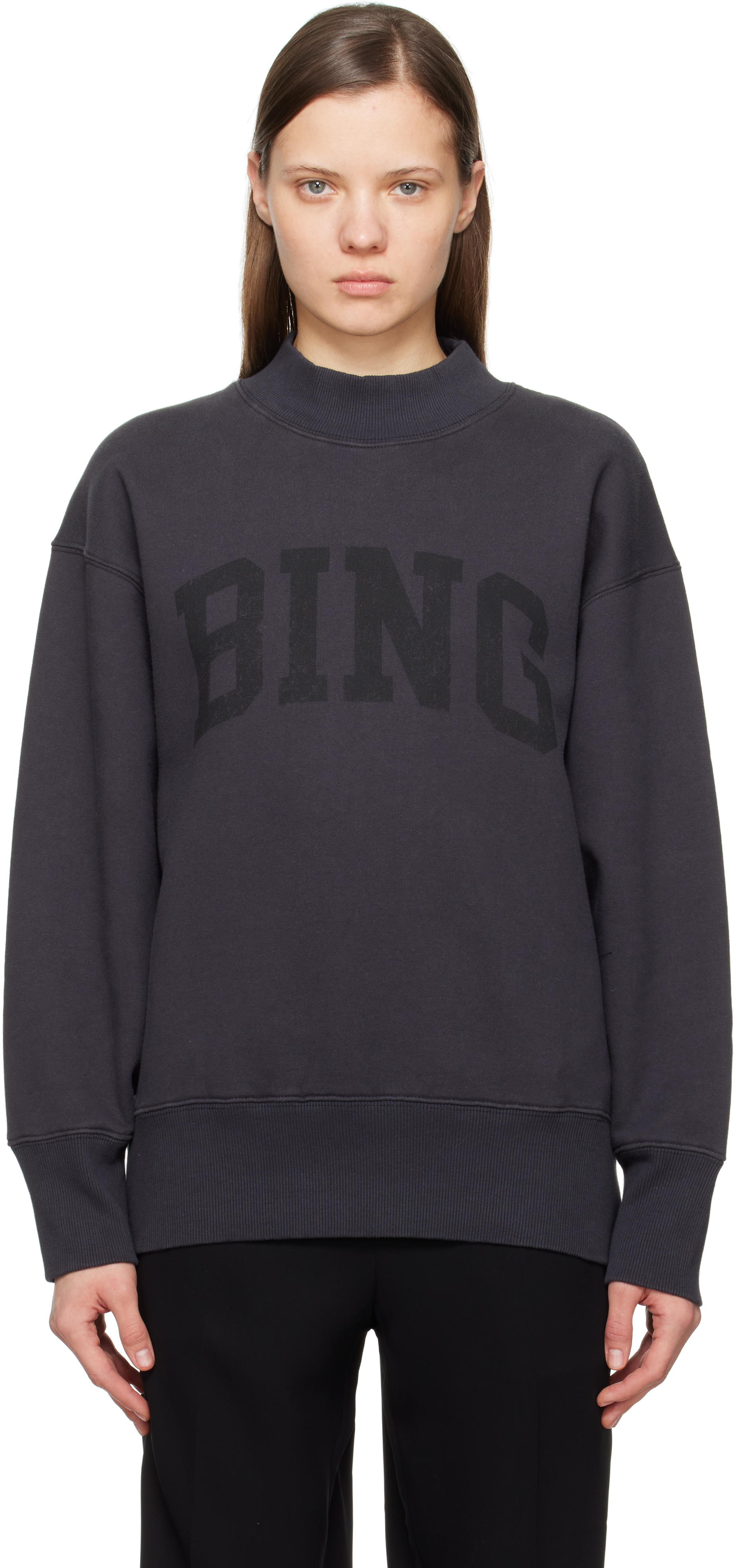 ANINEBING スウェット ANINE BING Tyler Sweatshirt | Capri Blue – Shop Sunday School