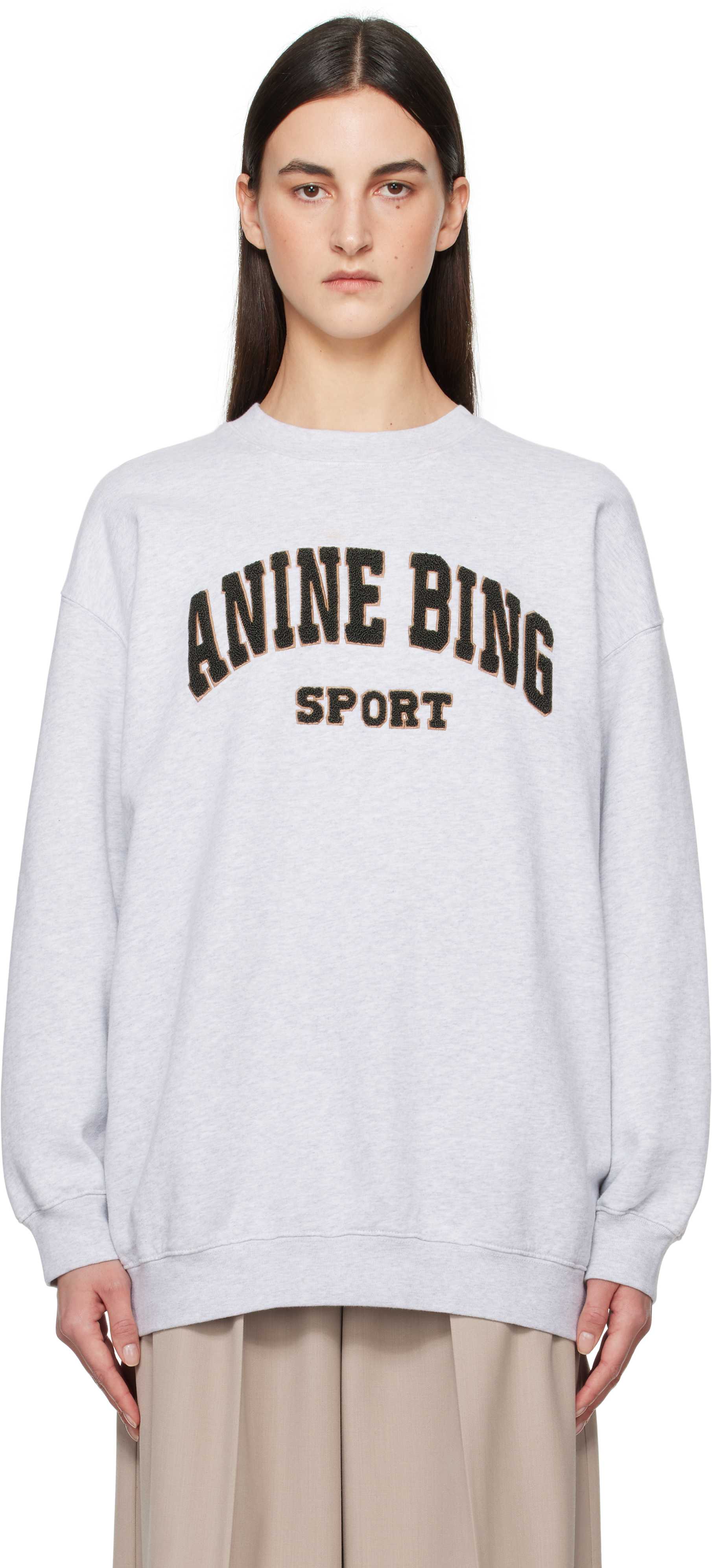 新入荷 Gray Sale on BING ANINE by Sweatshirt Tyler トップス