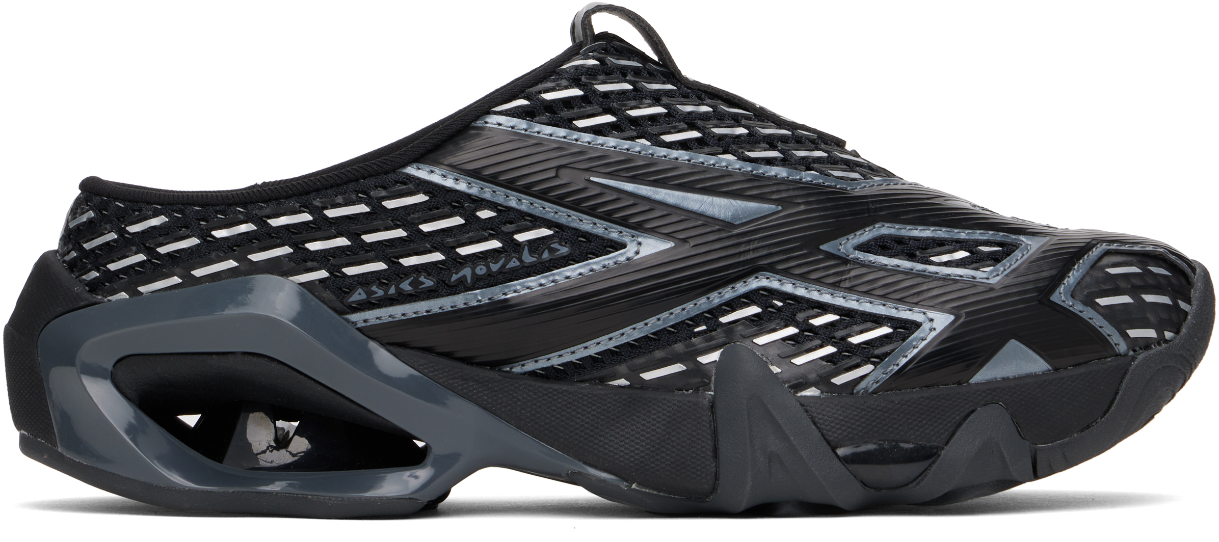 【関税込み】ASICS ブラック&グレー GEL-STYRAX スニーカー ASICS: ブラック&グレー GEL-STYRAX スニーカー | SSENSE 日本