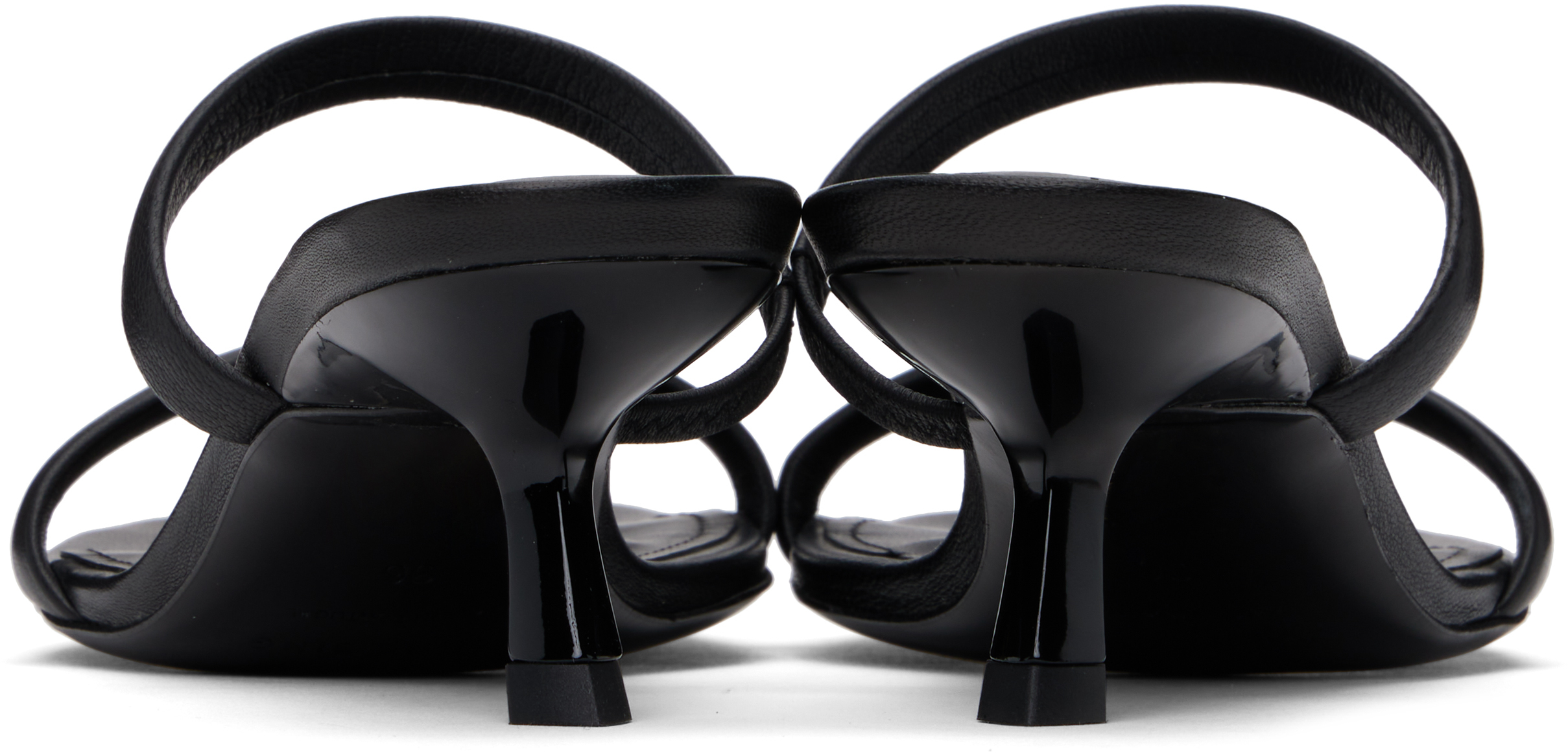 Shop Anine Bing Black Hilda Mules