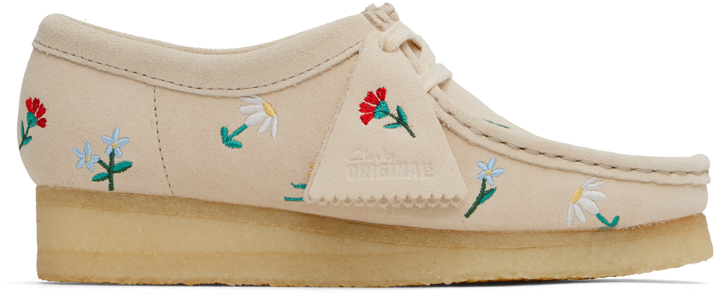 Beige Wallabee Derbys