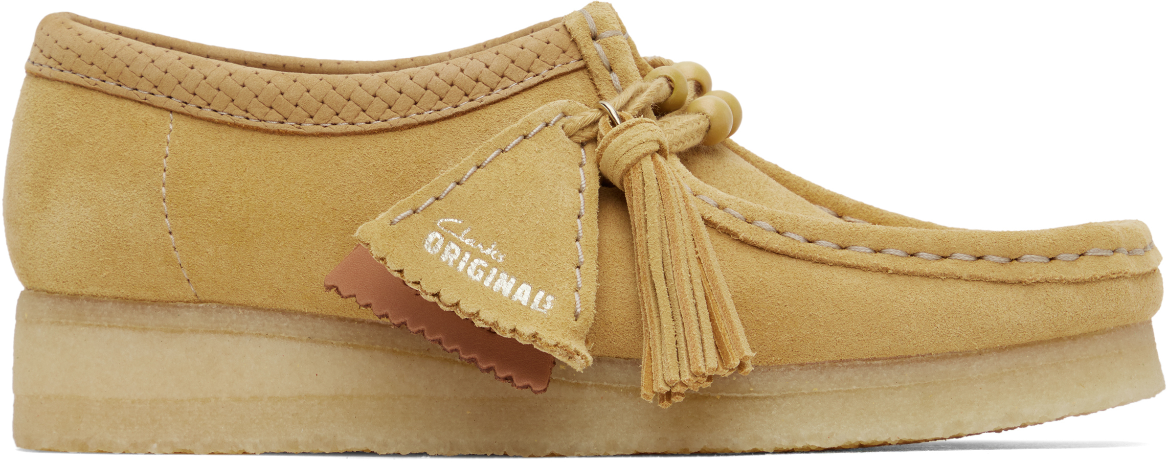 Tan Wallabee Derbys