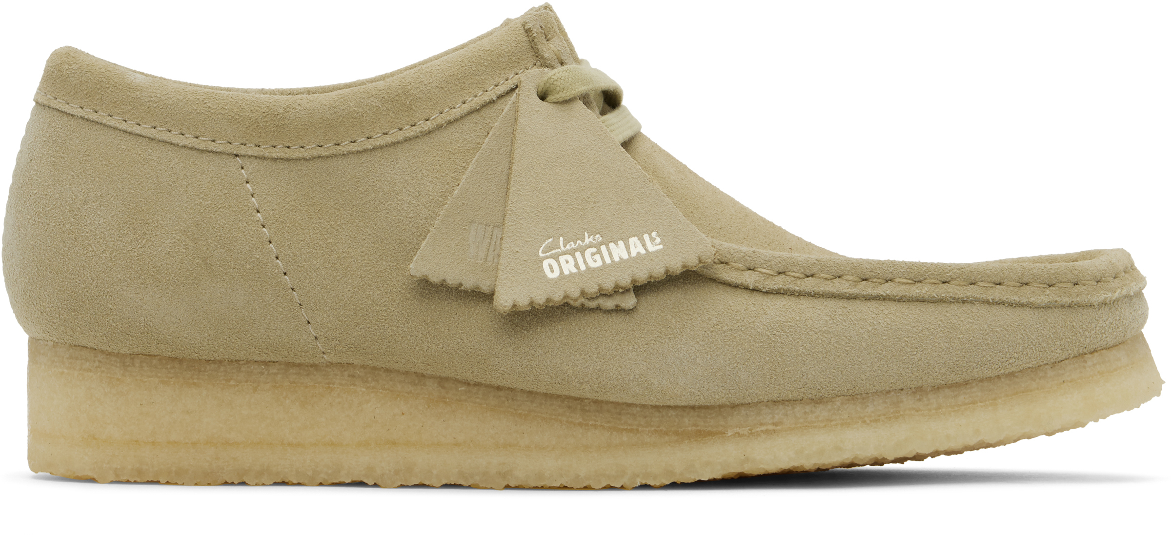 Beige Wallabee Derbys