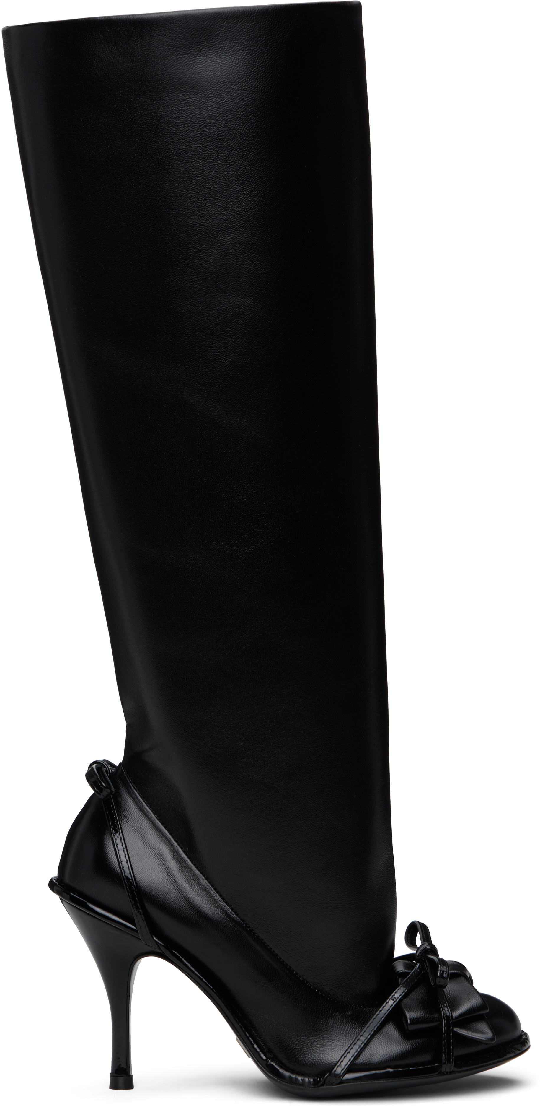 Black Double Tall Boots