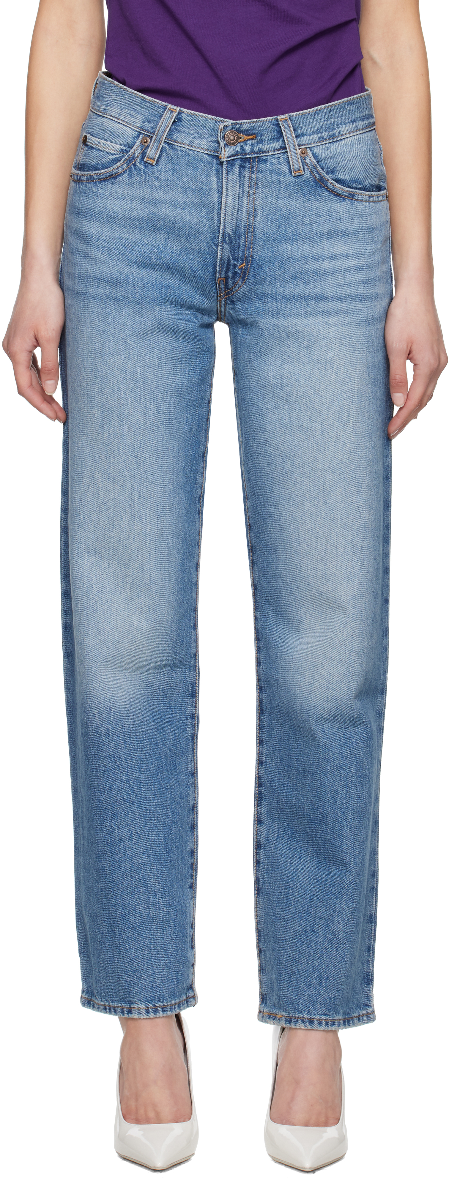 Levi's Blue '94 Baggy Jeans In Worn Memory