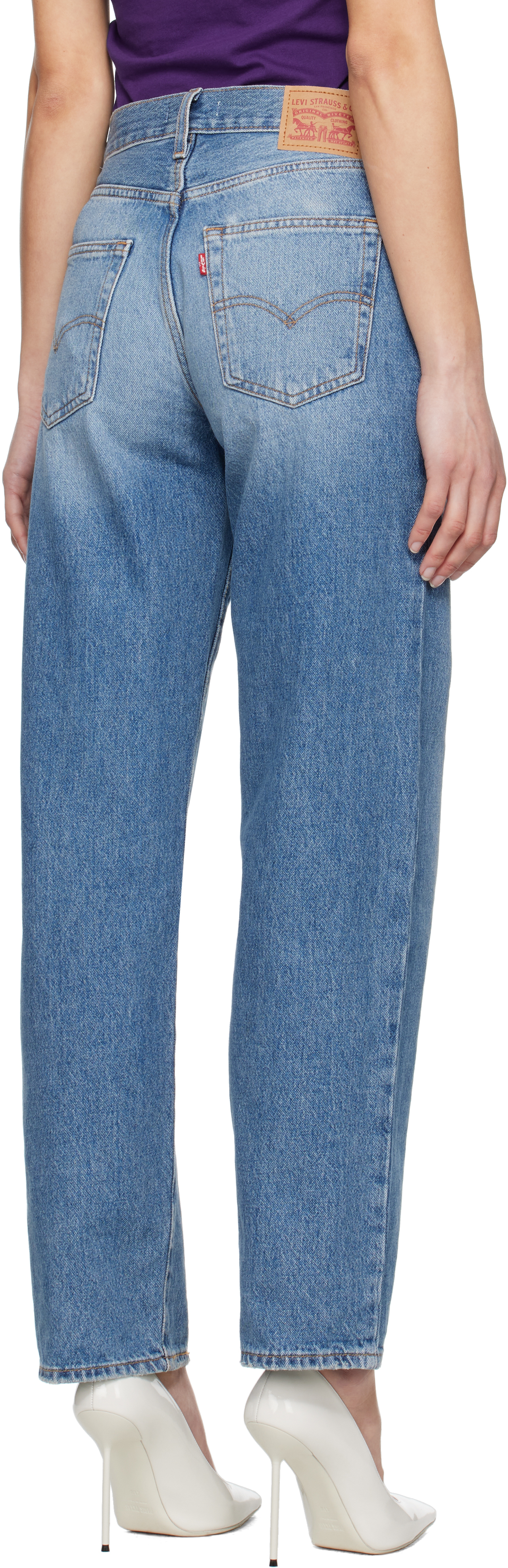 Levi's Blue '94 Baggy Jeans In Worn Memory