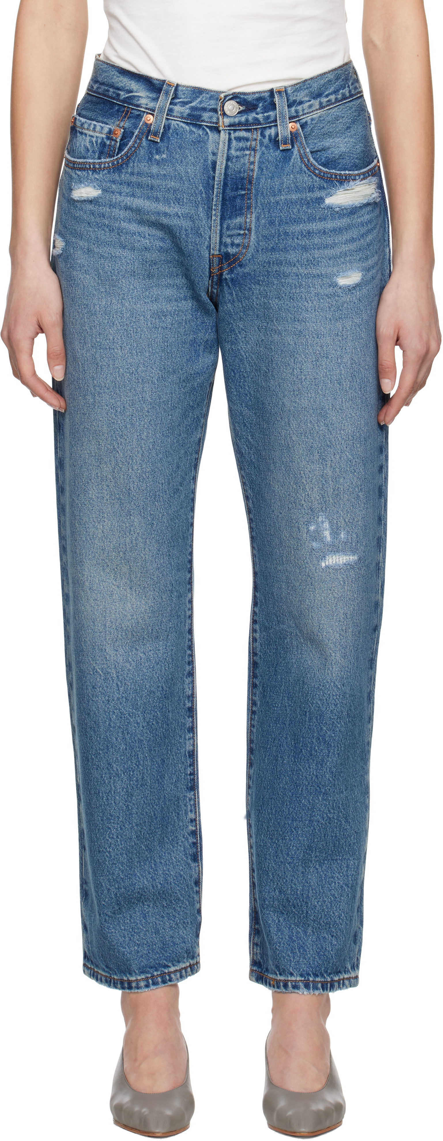 Blue 501 
90
s Jeans