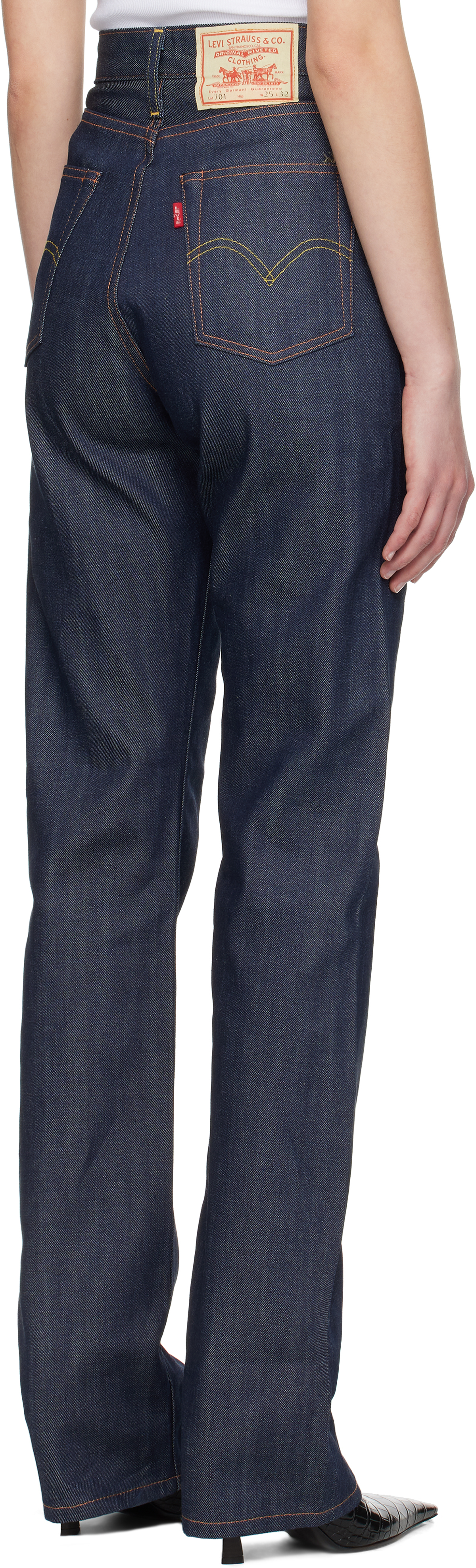 Levi's Navy 1950s 701 Jeans