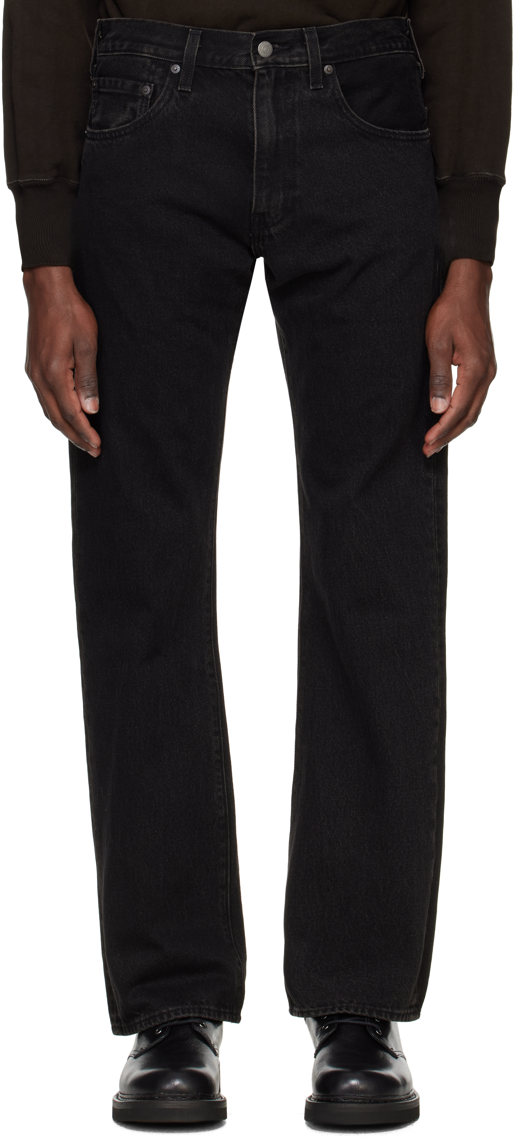 Black 517 Bootcut Jeans