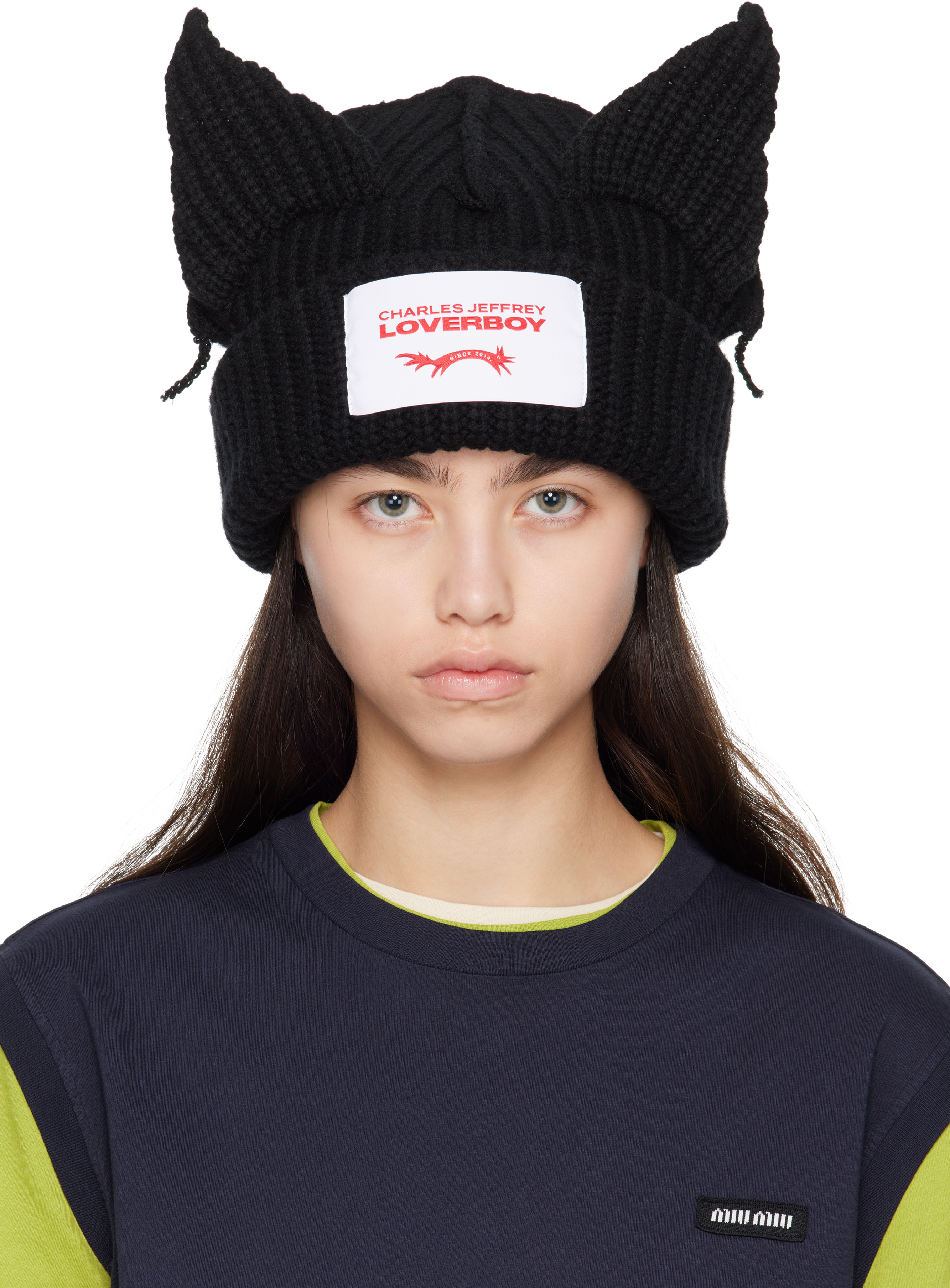 SNSで話題【Charles Jeffrey Loverboy】CHUNKY EARS BEANIE CHUNKY EARS BEANIE