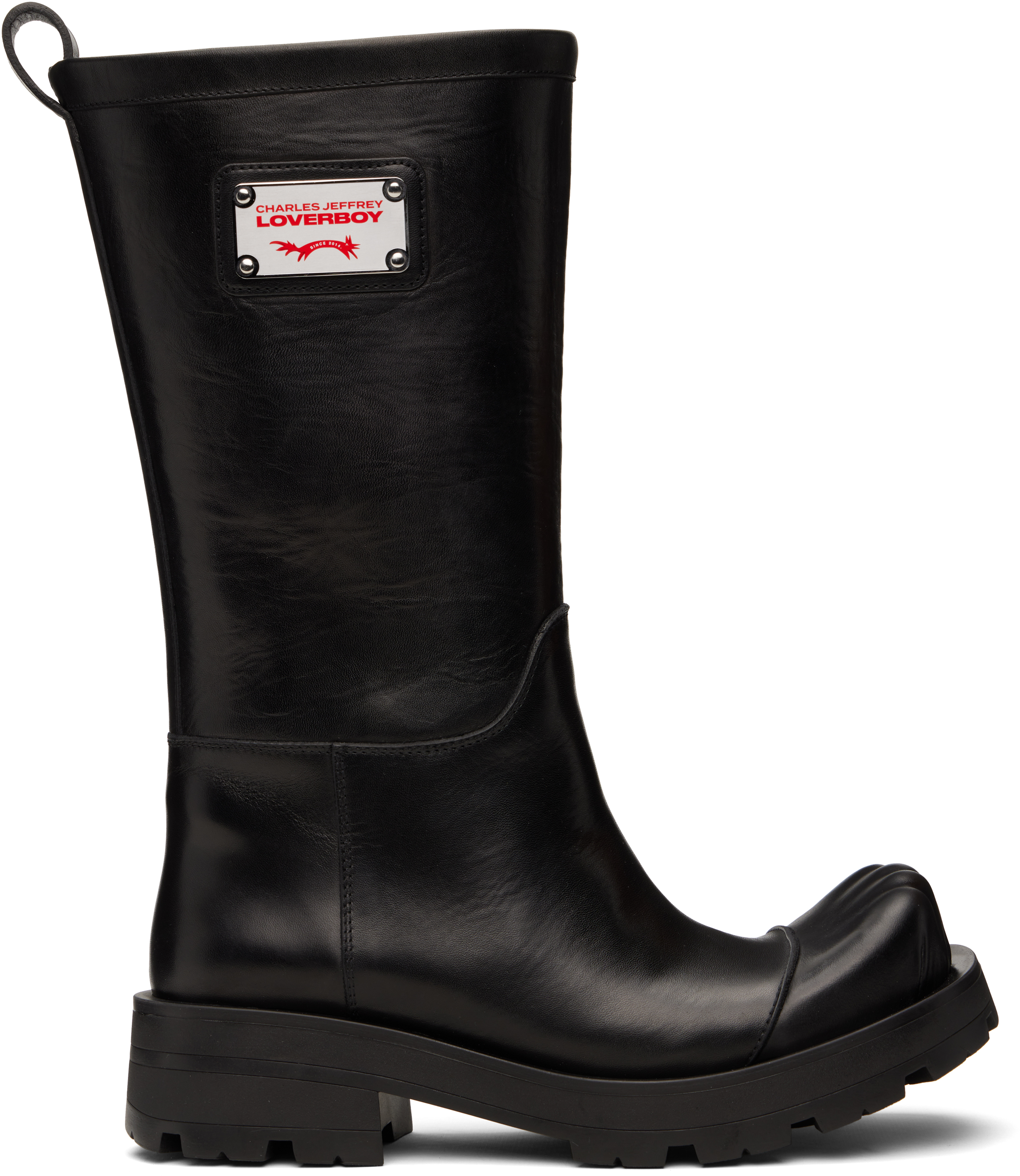 Black Sheathed Boots