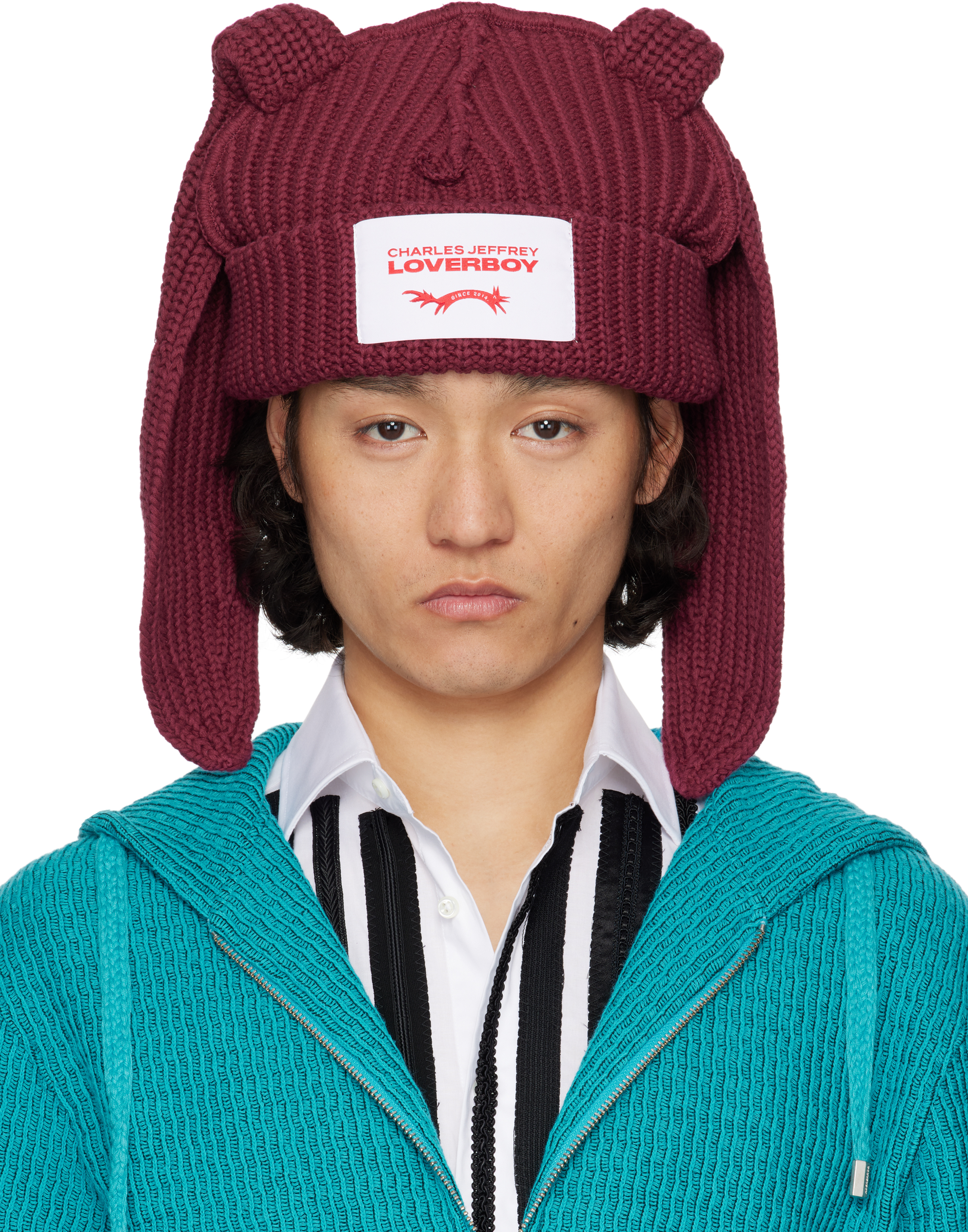Hats and Chunky Beanies with ears | Charles Jeffrey Loverboy