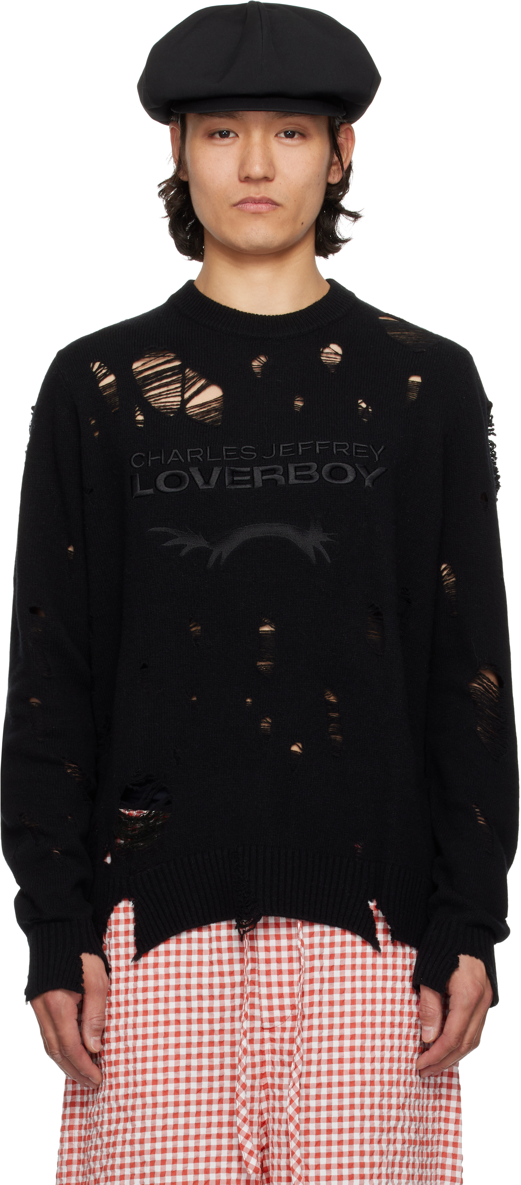 Charles Jeffrey Loverboy メンズ クルーネックセーター