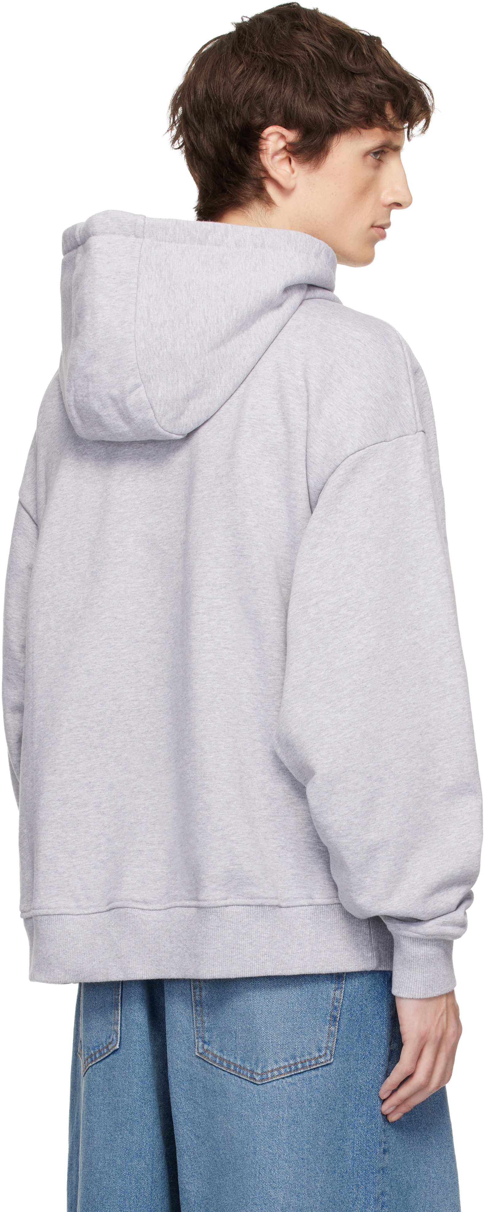 Charles Jeffrey Loverboy Gray Clash Of Clans Edition Barbarian Patch Hoodie In Gray