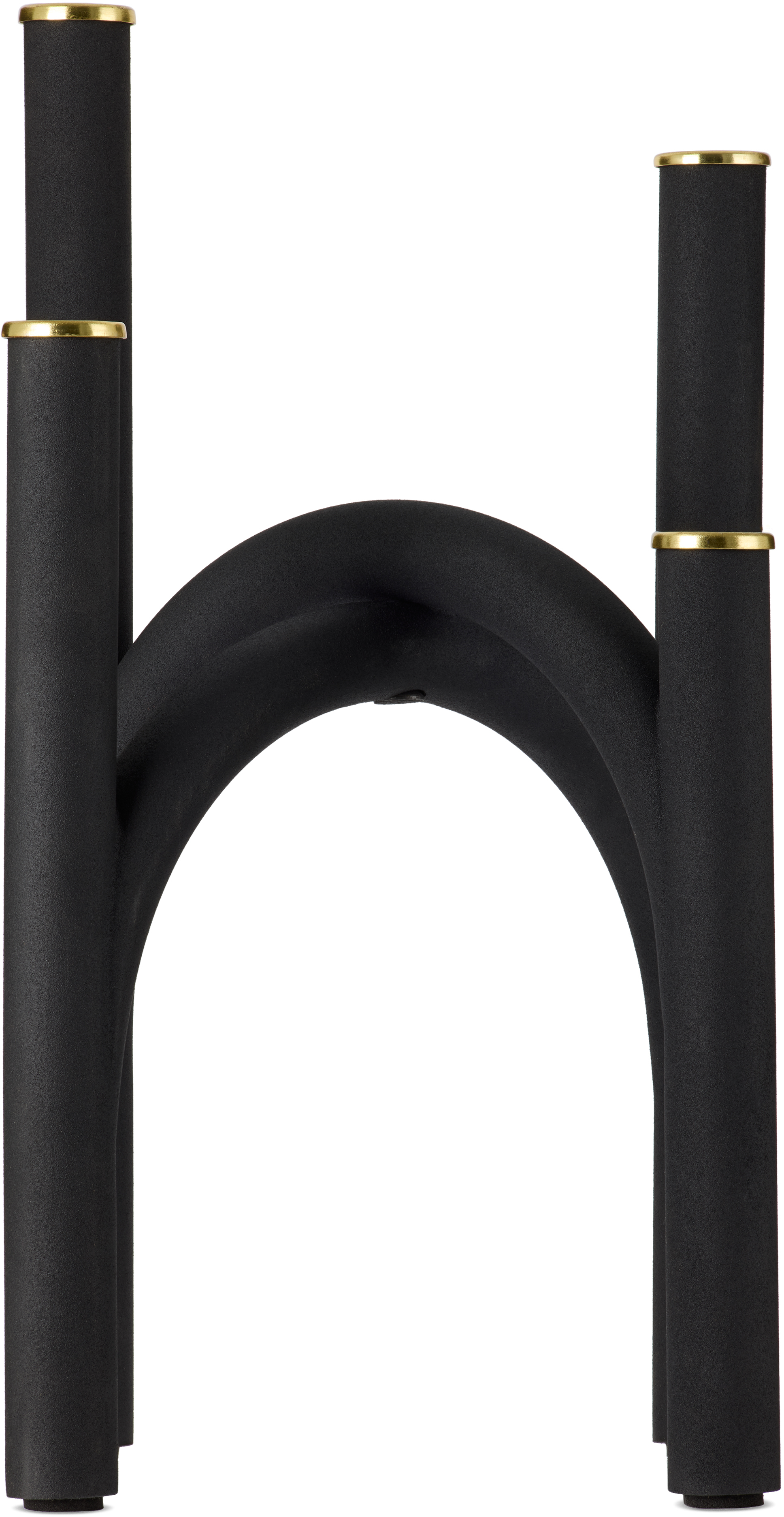 Aytm Black Angui Candle Holder In Black