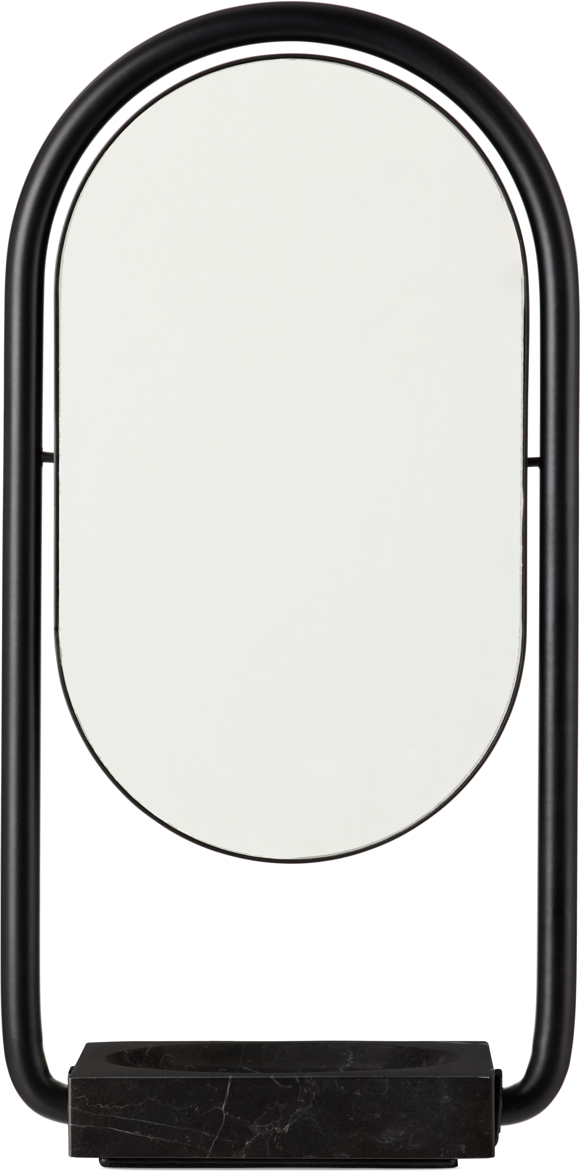Aytm Black Angui Table Mirror In Black