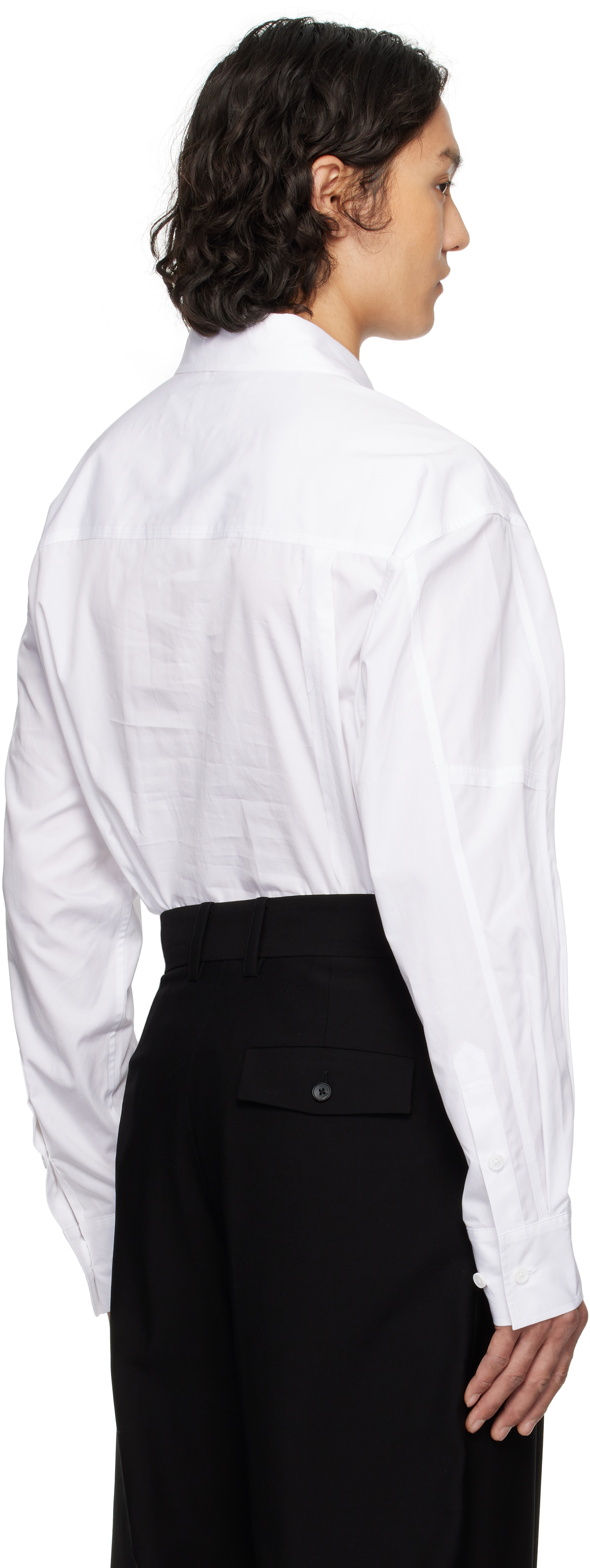 Feng Chen Wang Seam-detail Shirt In White