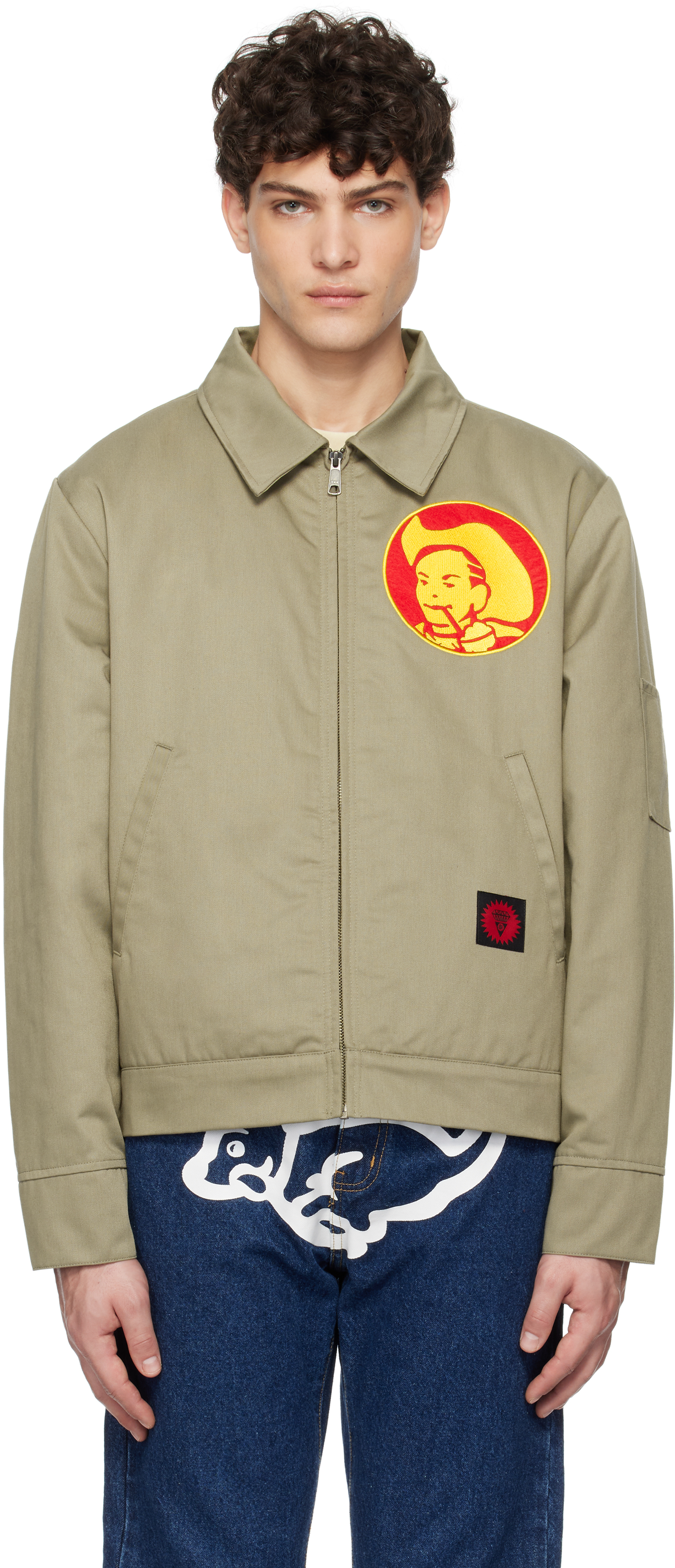 Khaki Cowboy Work Jacket