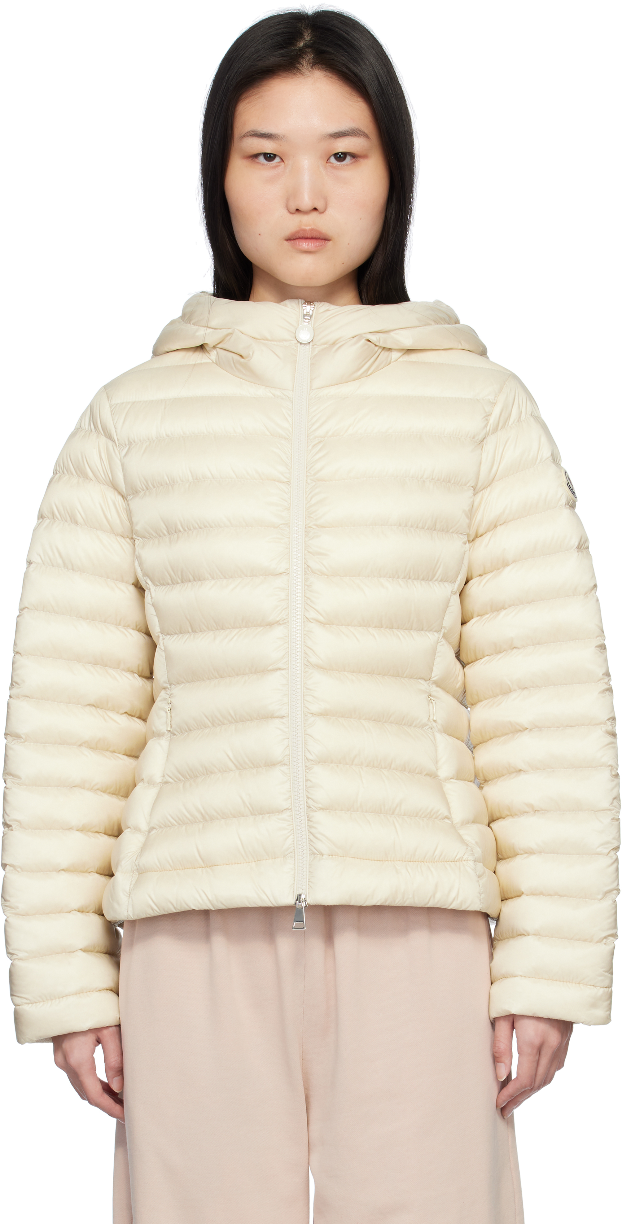 Beige Ige Down Jacket