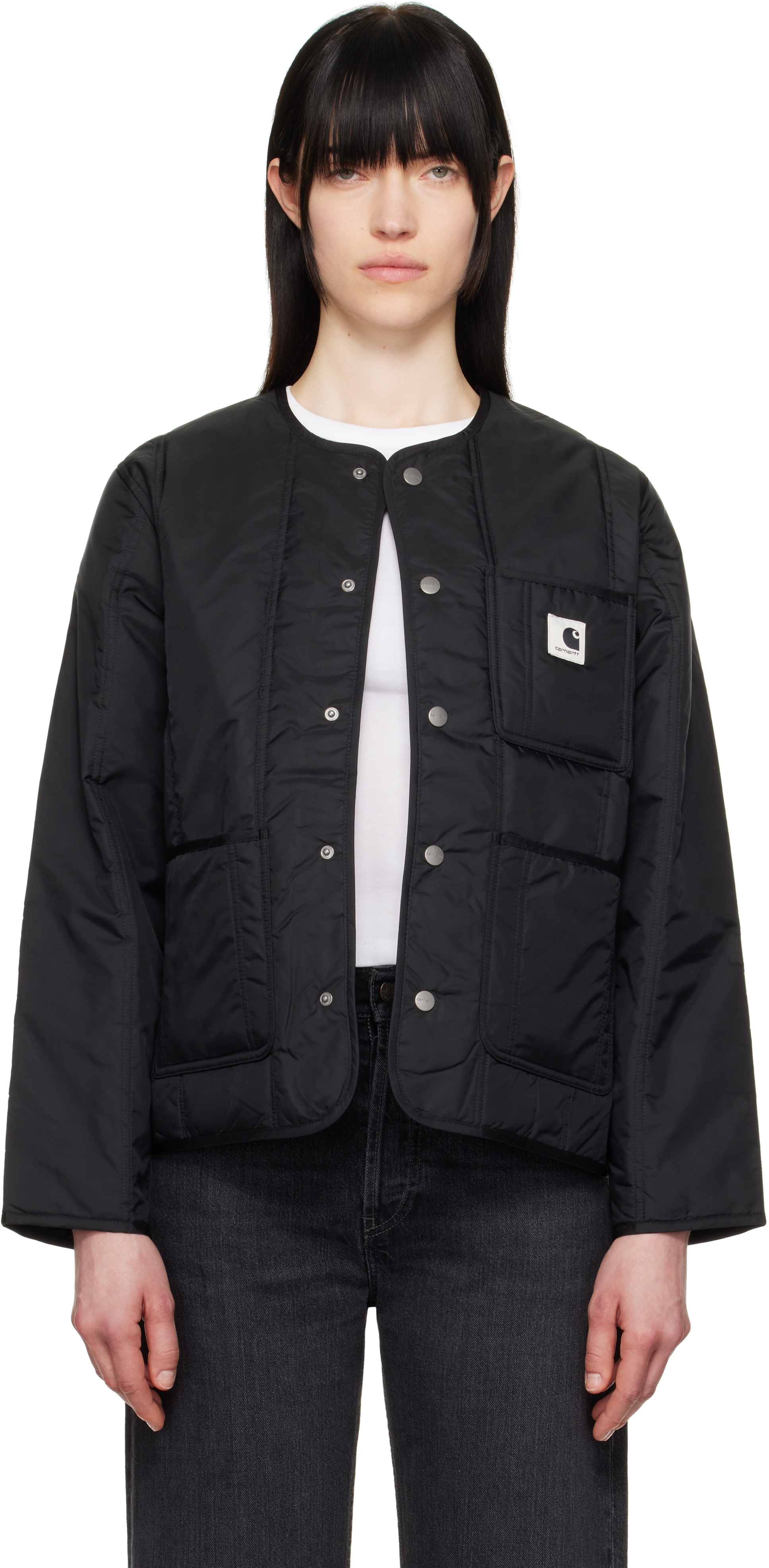Carhartt Black Kyla Liner Jacket In Black