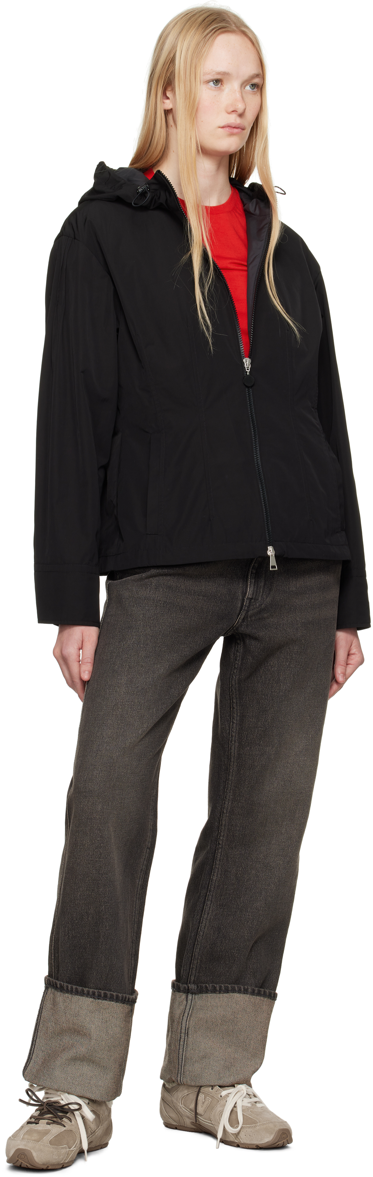 Moncler Black Pau Jacket