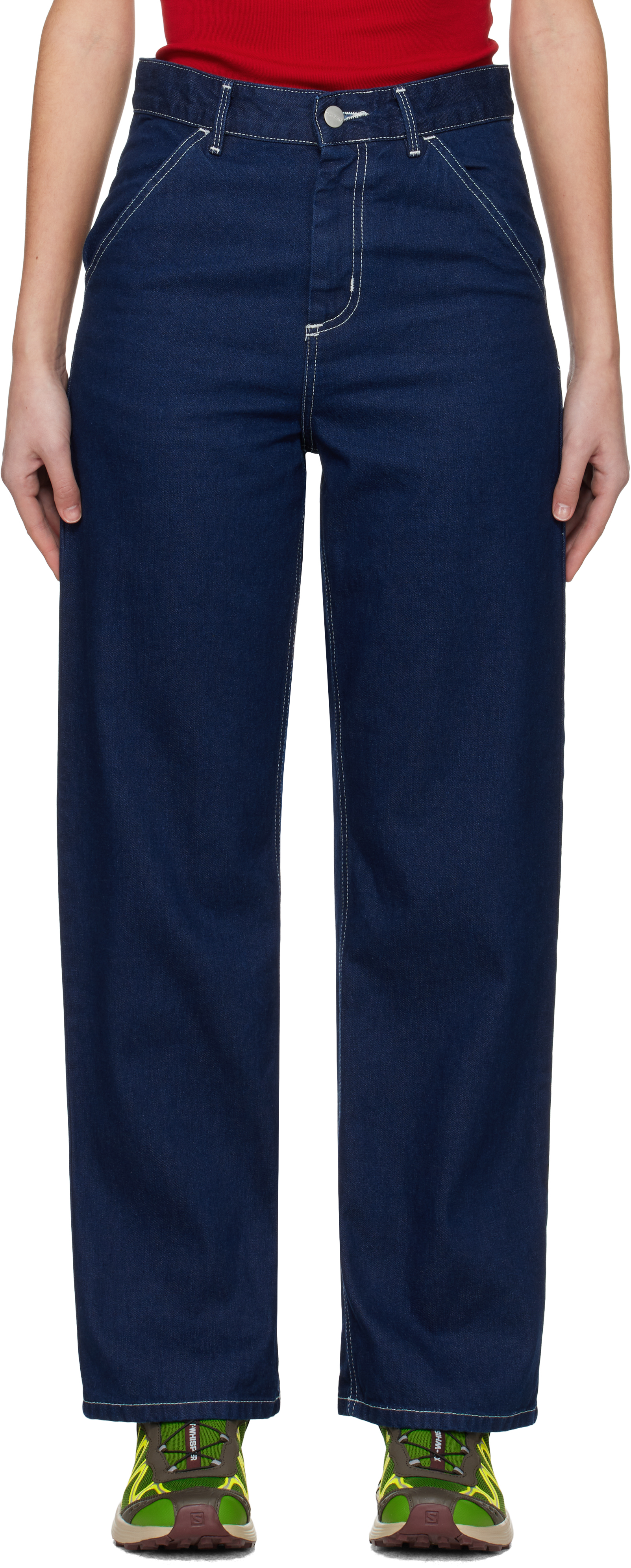 Blue Simple Jeans