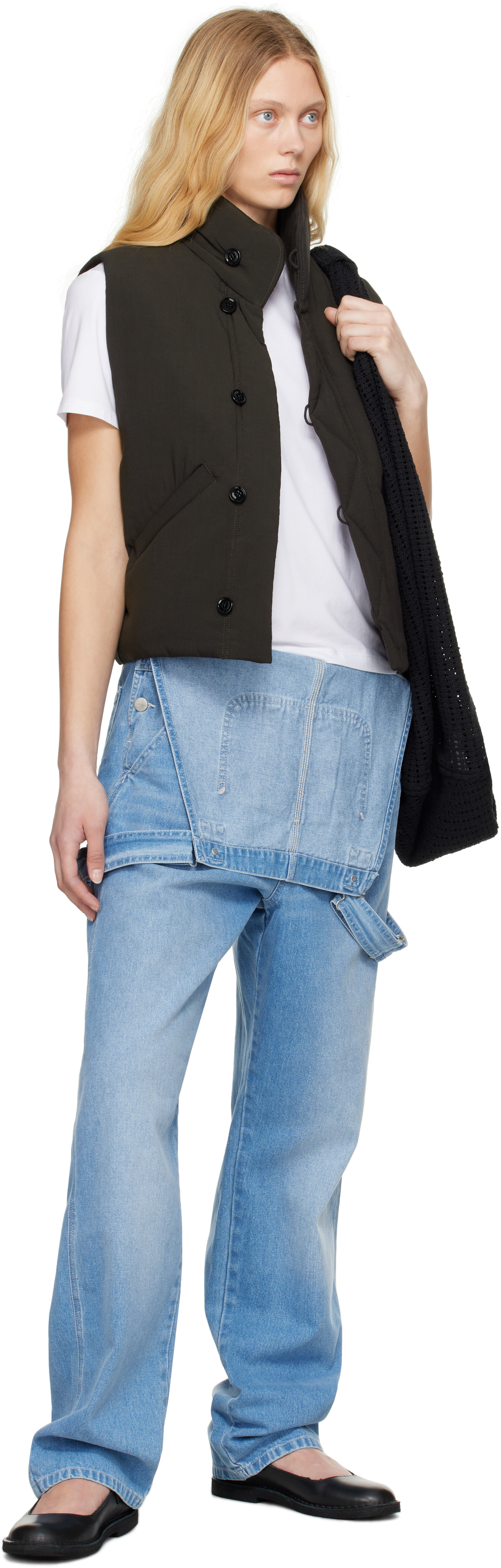 Carhartt Blue Bib Straight Overalls In Blue Light True Wash
