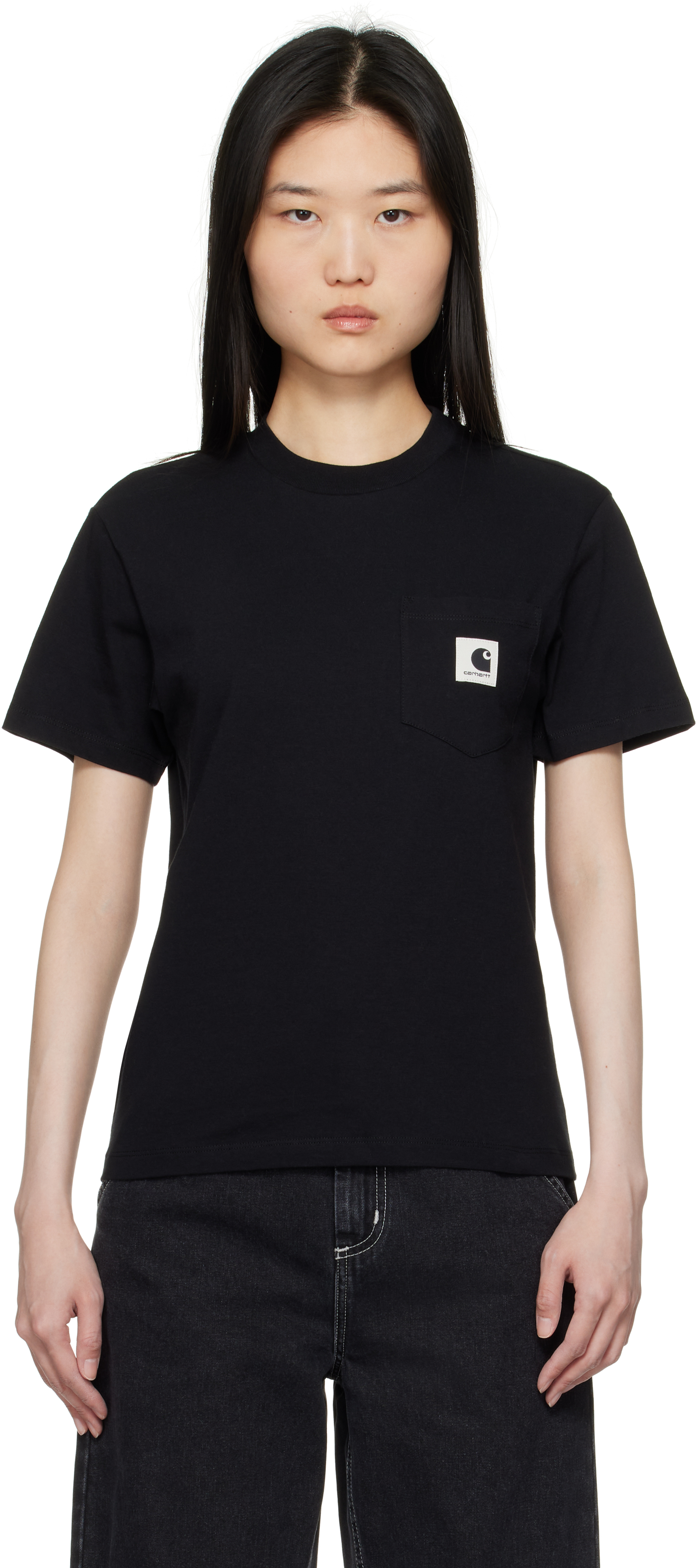 【関税込み】Carhartt Work In Progress ブラック Trade Tシャツ Carhartt Work In Progressのブラック Trade Tシャツがセール中