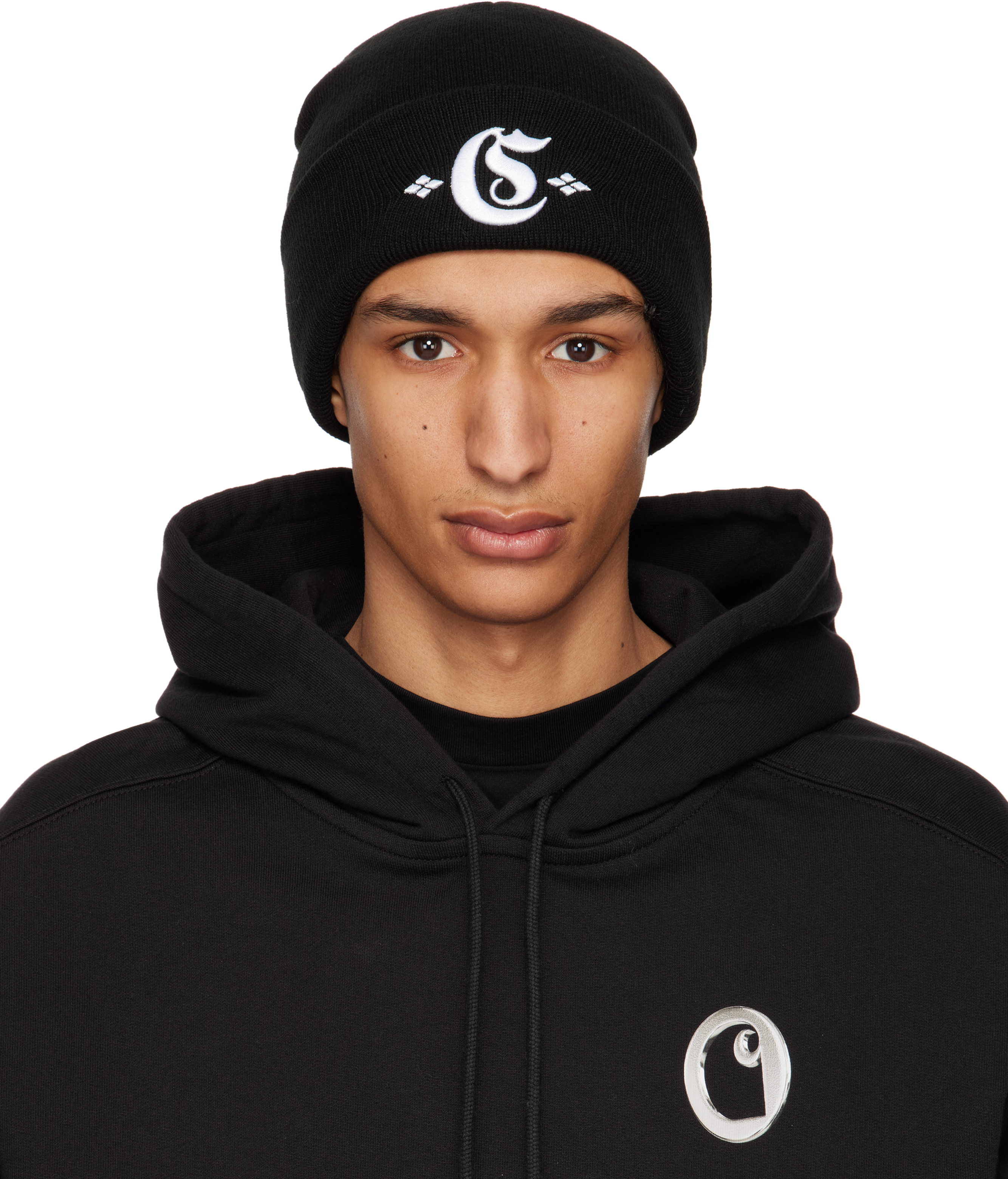 Carhartt Work In Progressのブラック Greatest Hits ビーニーが