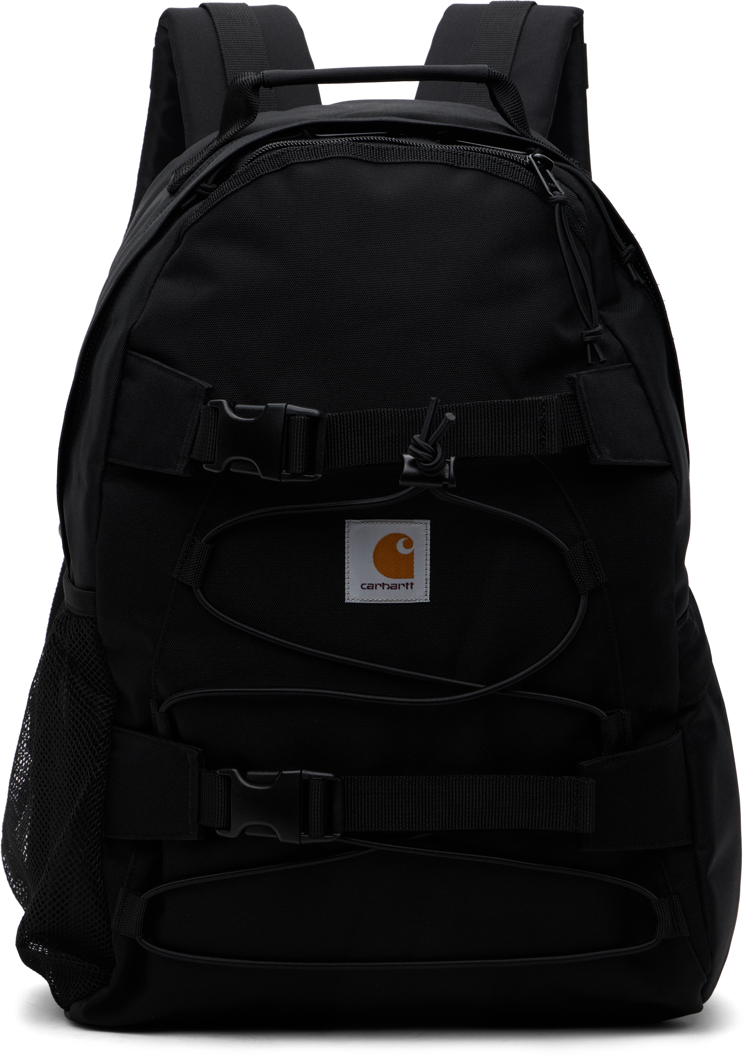 CARHARTT WORK IN PROGRESS ブラック Kickflip バックパック Black Kickflip Backpack by Carhartt Work In Progress on Sale