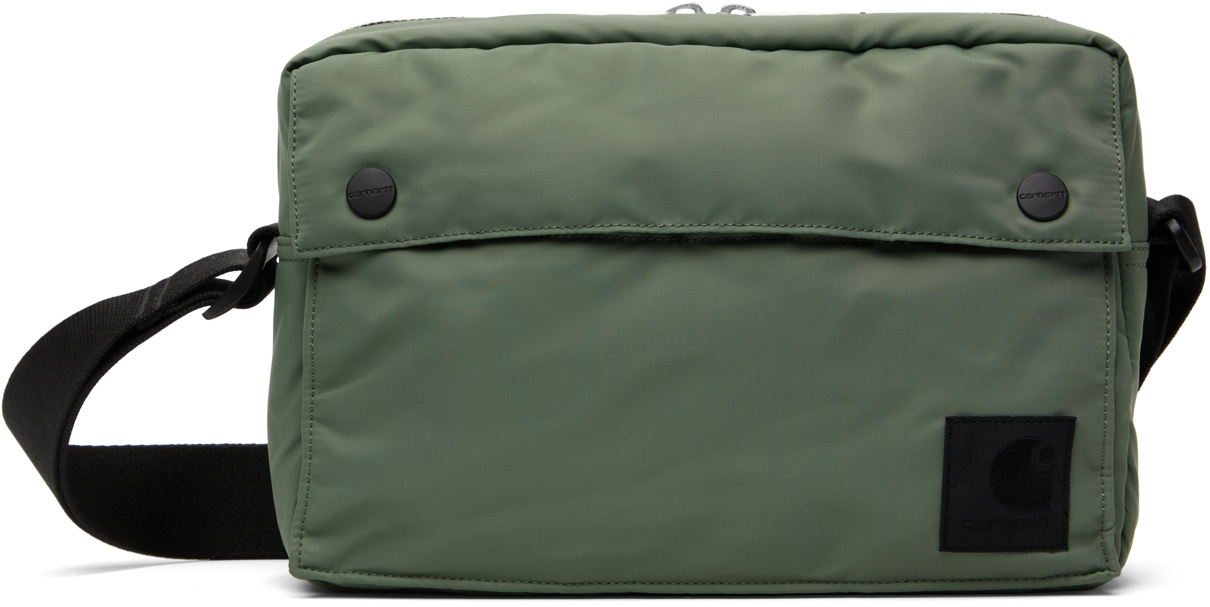Green Otley Shoulder Bag by Carhartt Work In Progress on Sale