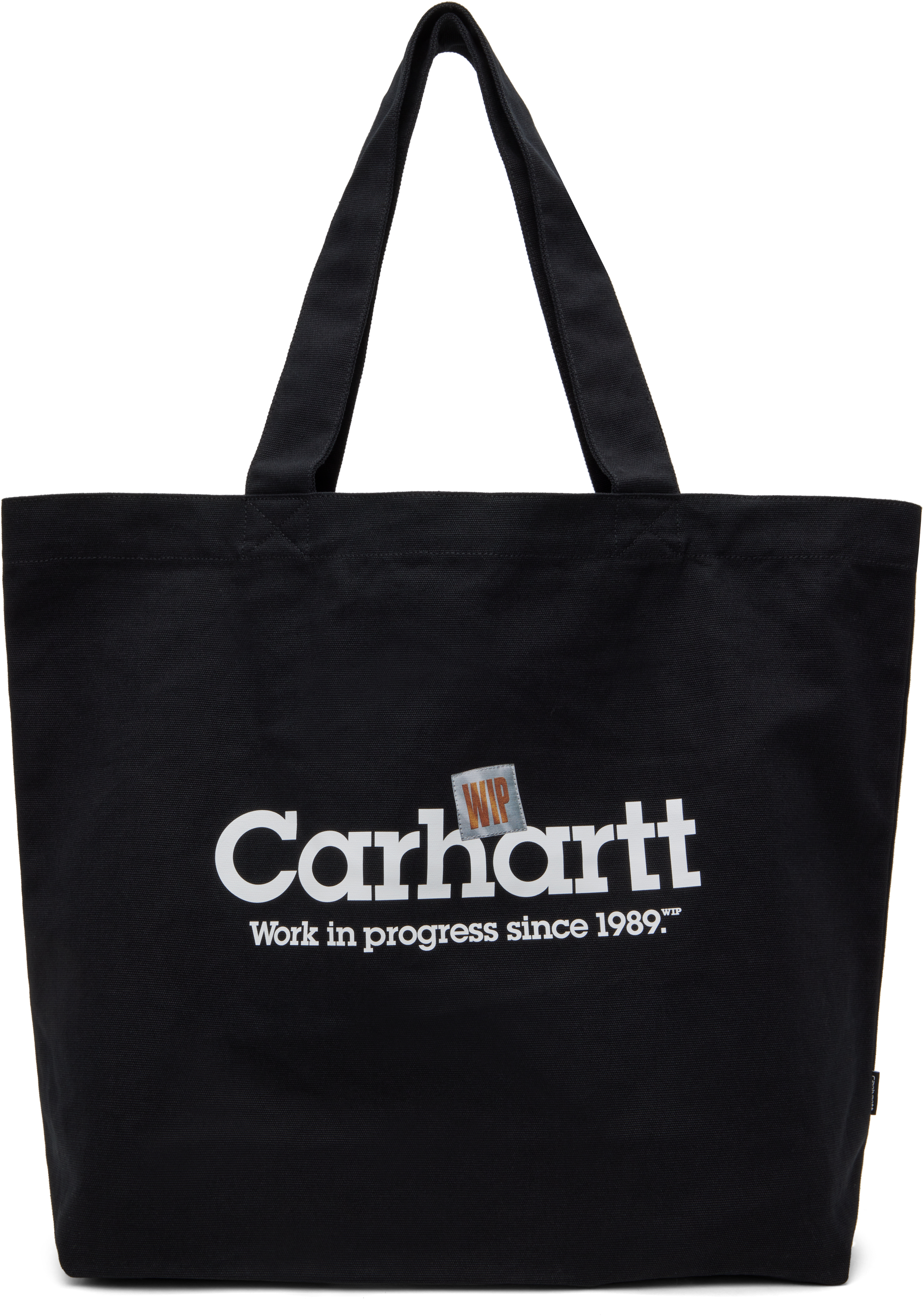 Carhartt Work In Progress: ブラック キャンバス グラフィック