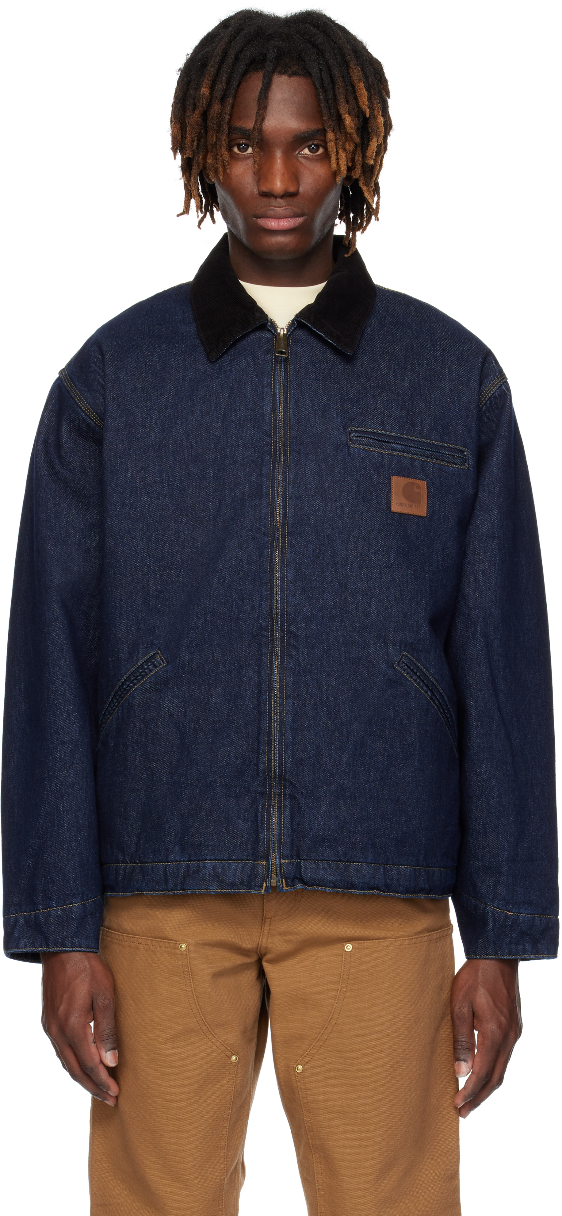 Blue OG Detroit Denim Jacket by Carhartt Work In Progress on
