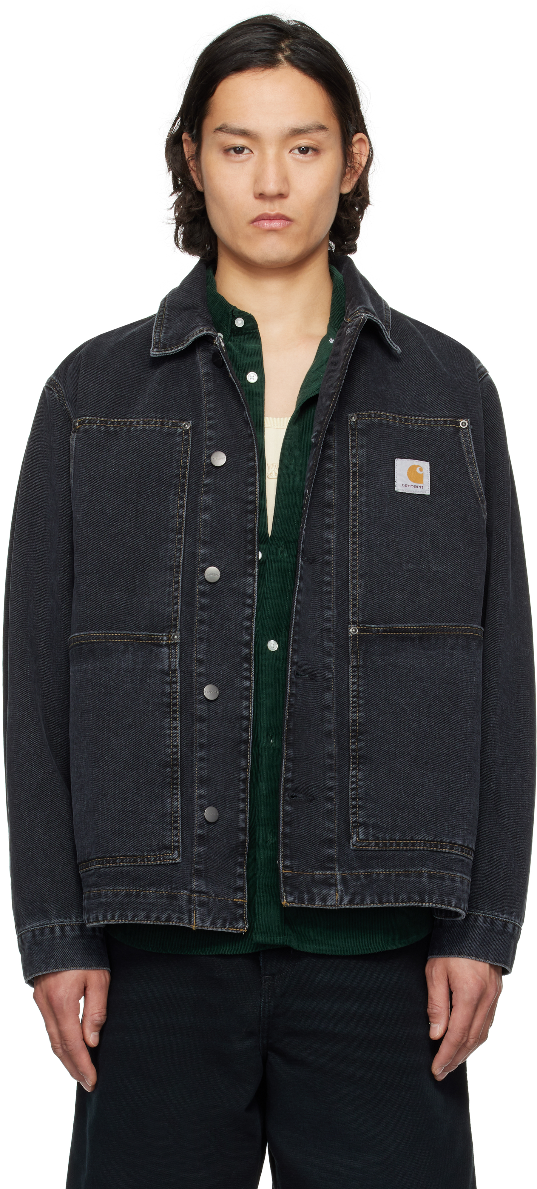 Blue OG Double Front Denim Jacket