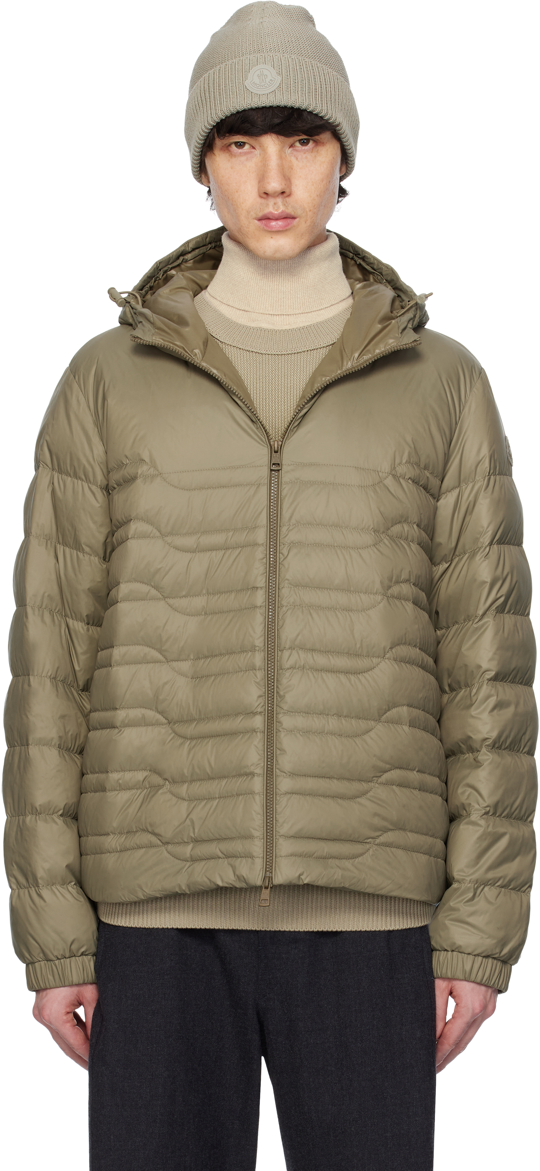 Khaki CP Archivio Creativo Aleso Down Jacket