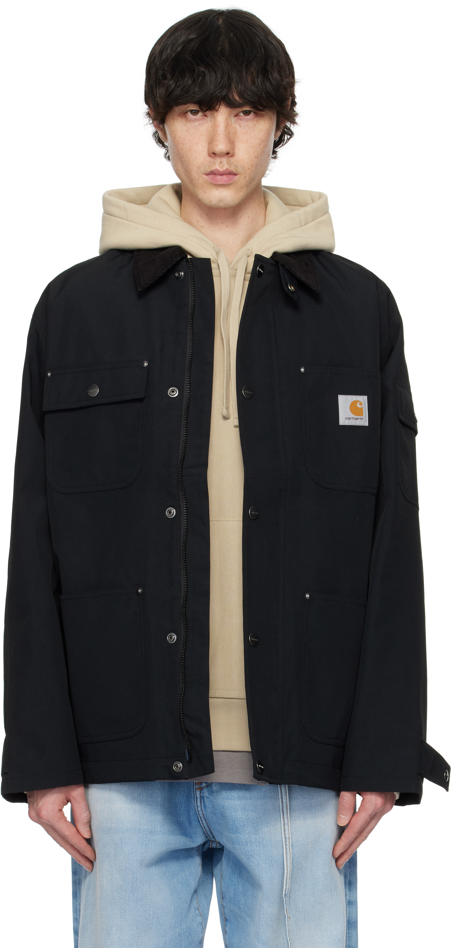 Carhartt Work In Progressのブラック Clapton ジャケットがセール中