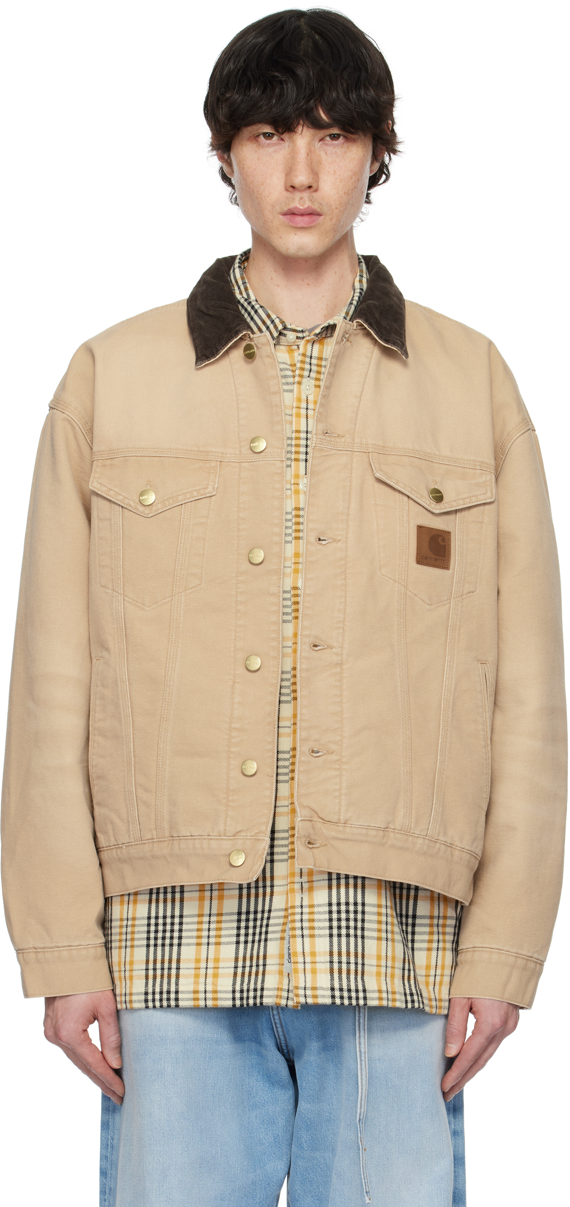Tan Dayton Trucker Jacket